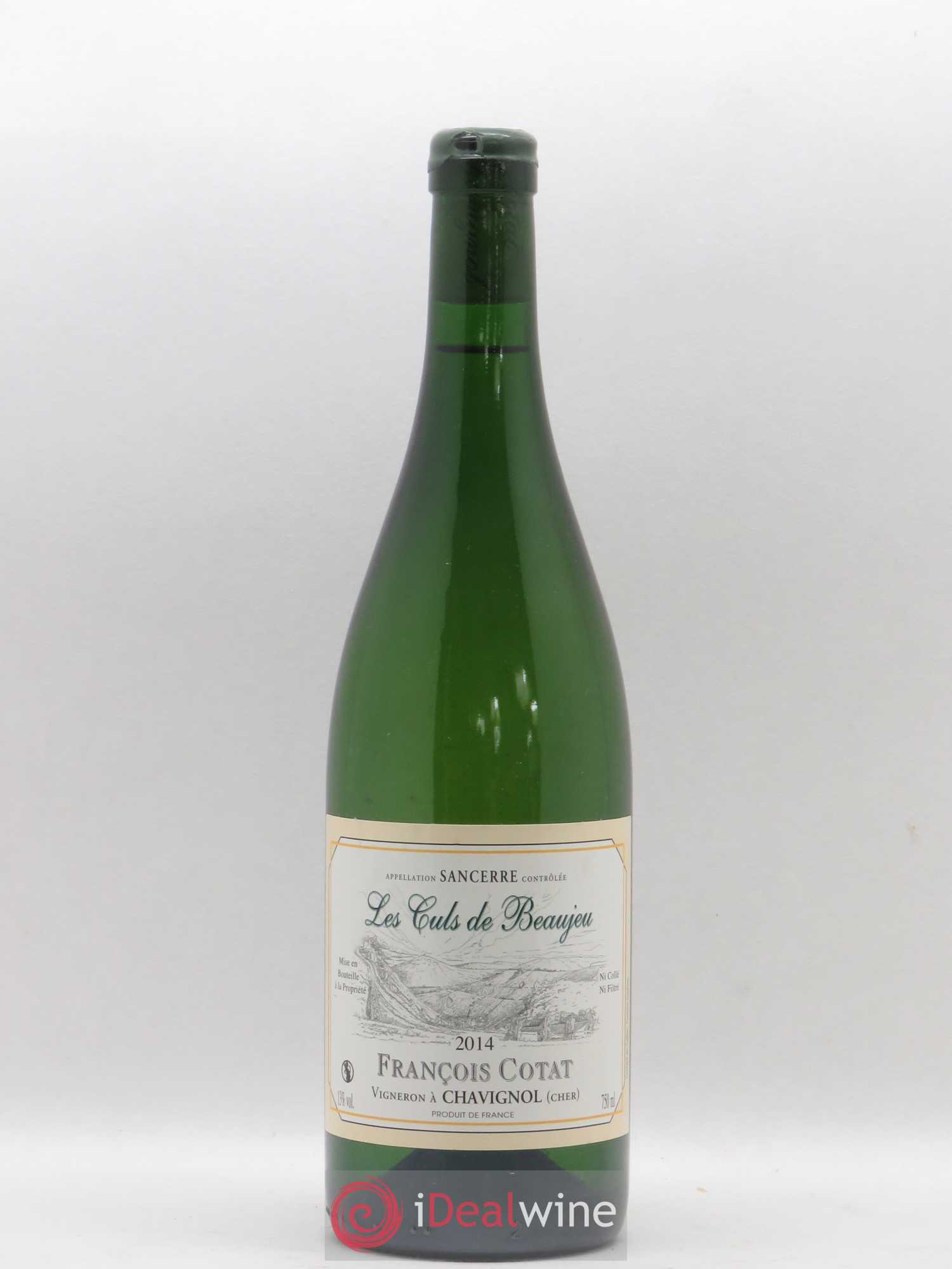 Sancerre Les Culs de Beaujeu François Cotat 2014 - Lot de 1 bouteille - 0