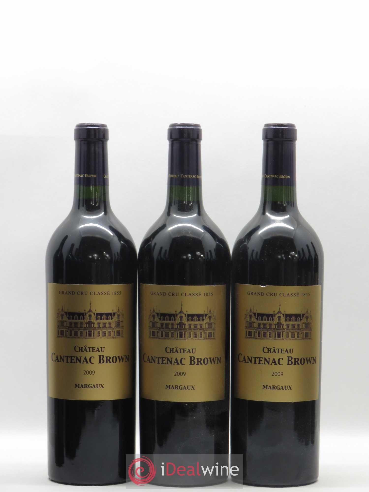 Château Cantenac Brown 3ème Grand Cru Classé 2009 - Lot de 12 bouteilles - 1