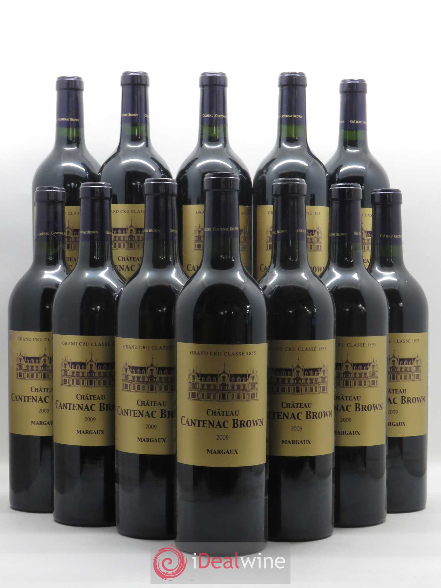 Château Cantenac Brown 3ème Grand Cru Classé 2009 - Lot de 12 bouteilles - 0