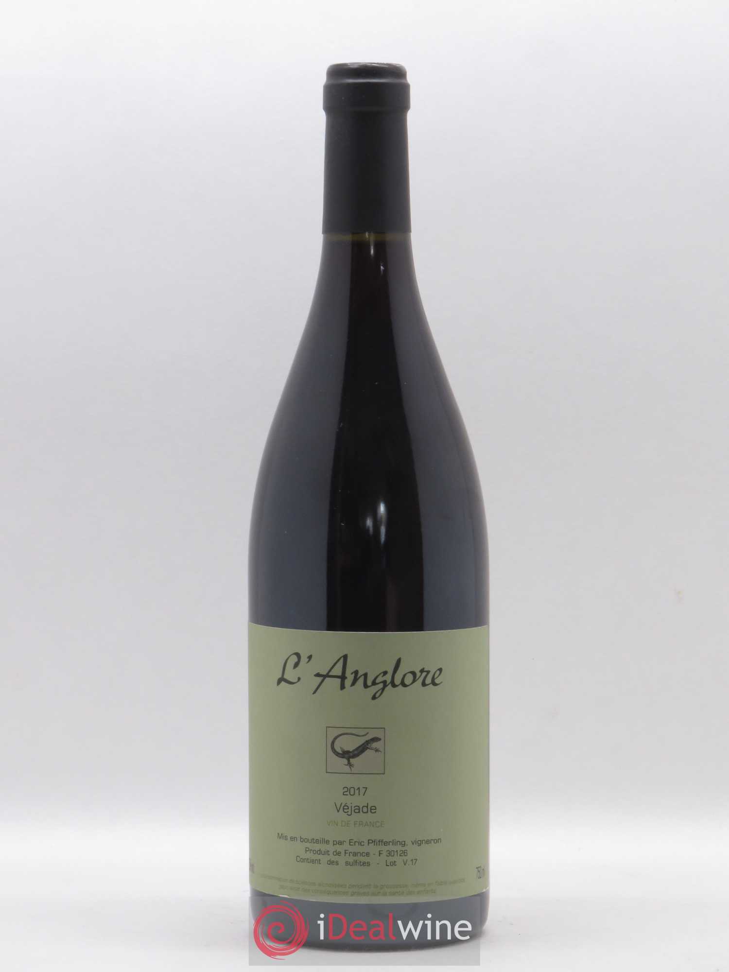 Vin de France Véjade L'Anglore 2017 - Lot de 1 bouteille - 0