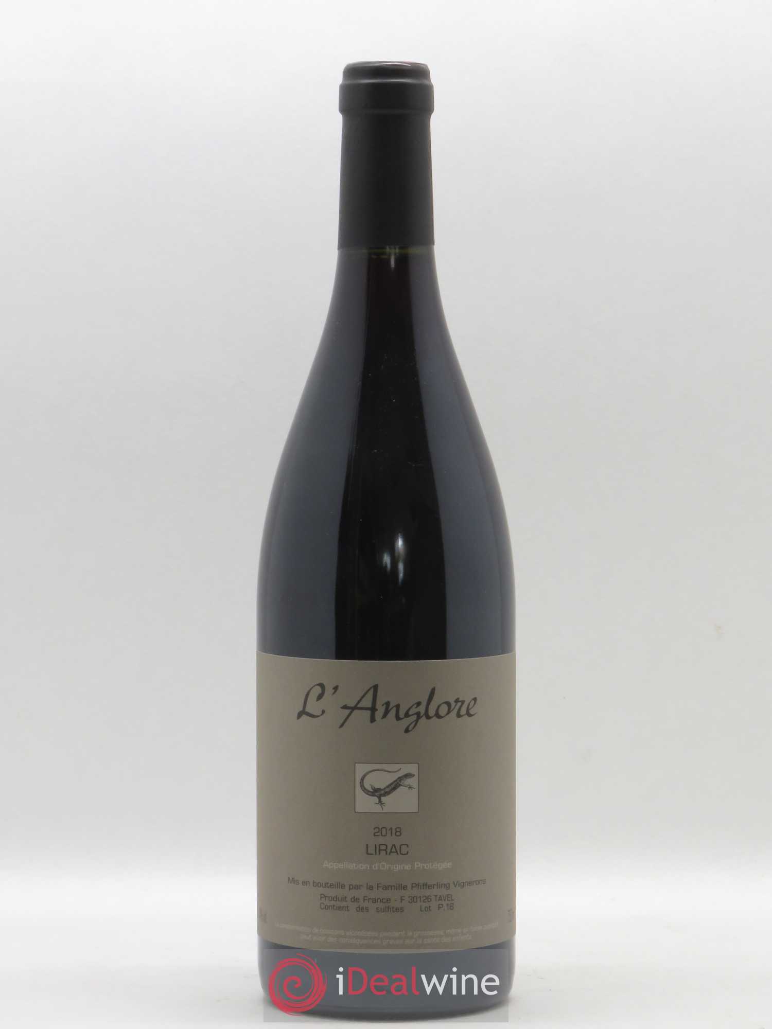 Lirac L'Anglore 2018 - Posten von 1 Flasche - 0