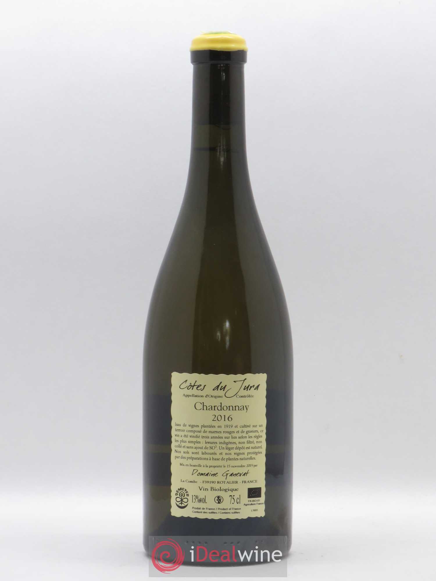 Côtes du Jura Les Grands Teppes Vieilles Vignes Jean-François Ganevat (Domaine) 2016 - Lot de 1 bouteille - 1