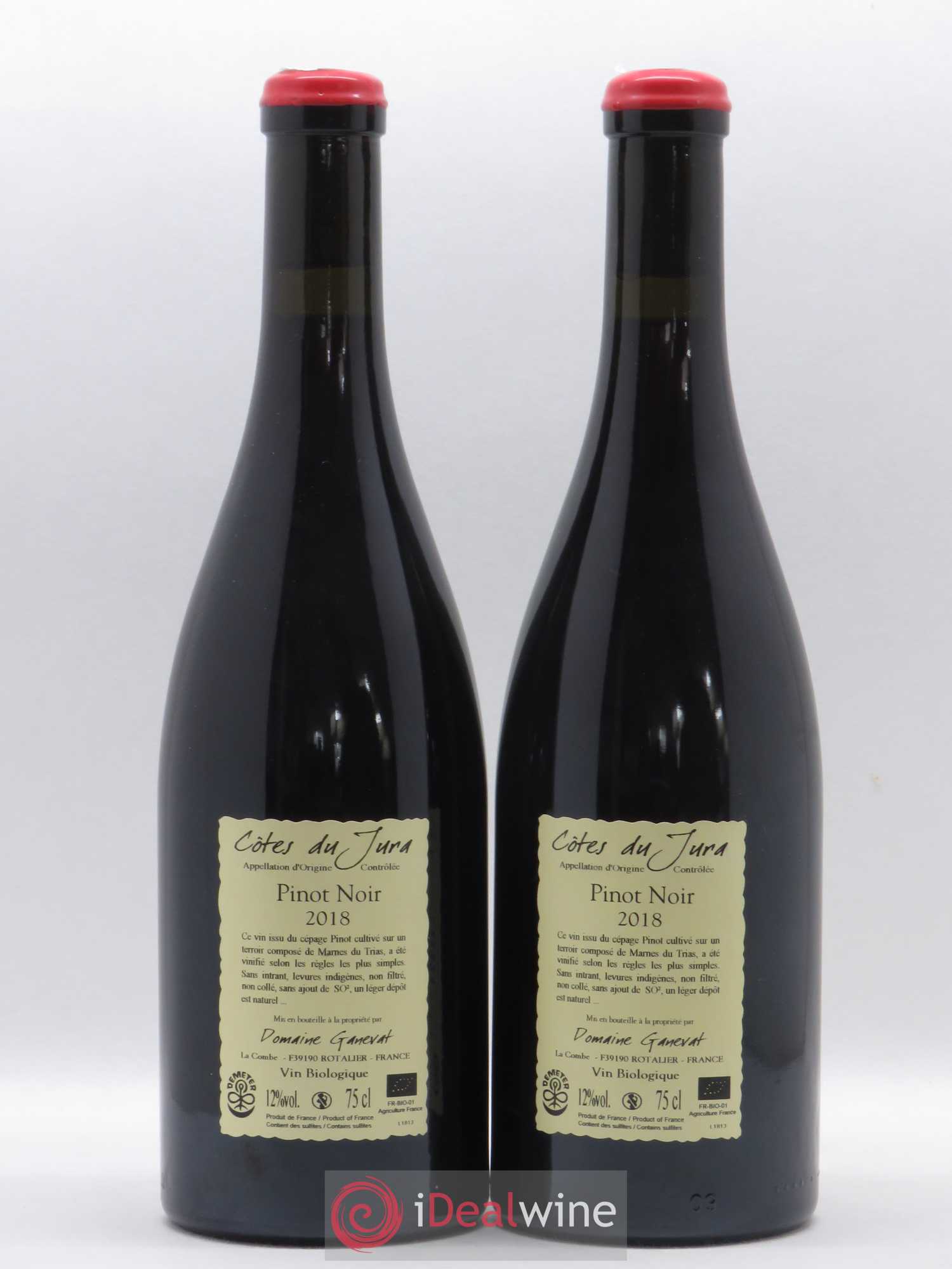 Côtes du Jura Les Grands Teppes Jean-François Ganevat (Domaine) 2018 - Lot de 2 bouteilles - 1