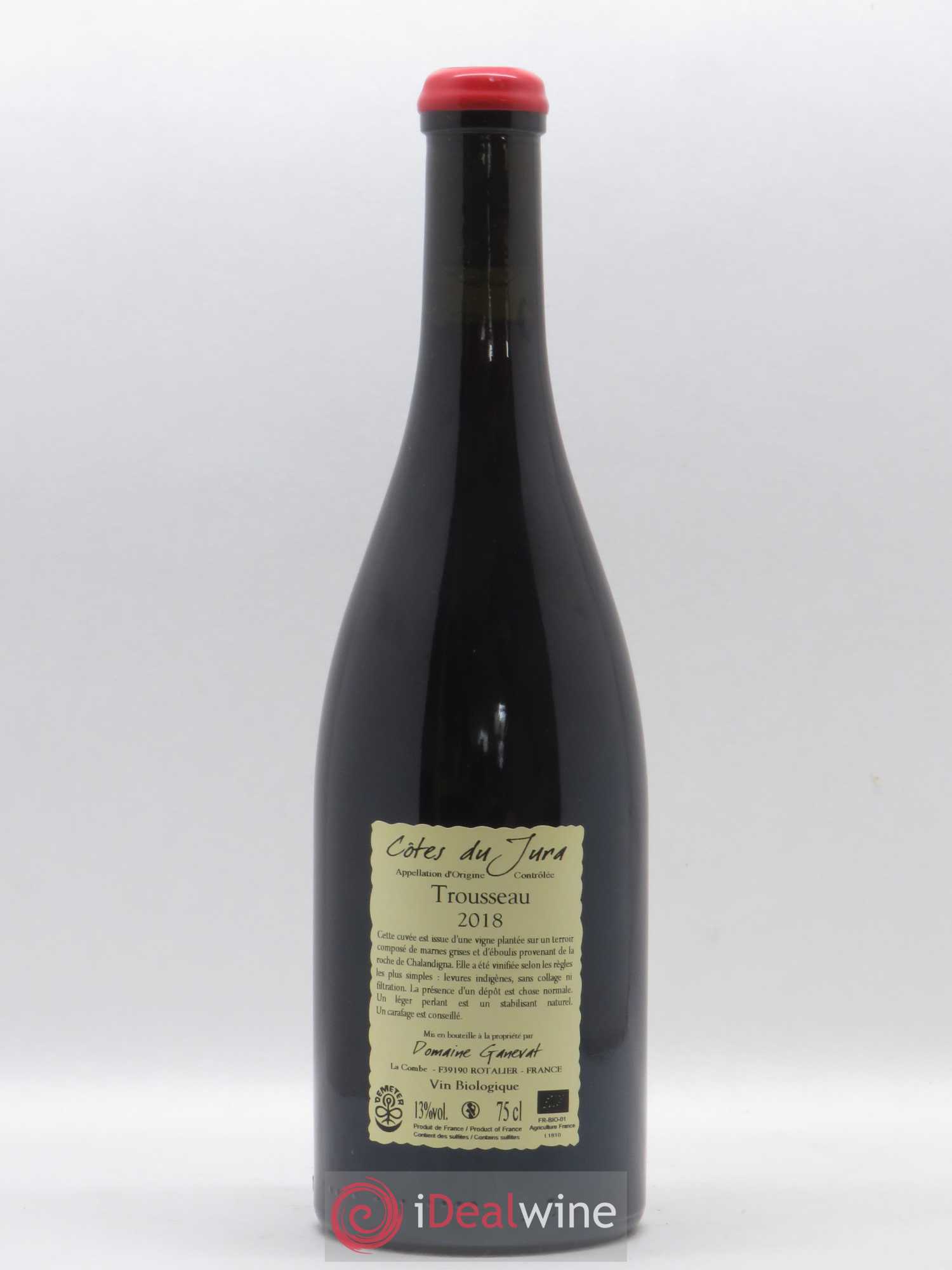Côtes du Jura Plein Sud Jean-François Ganevat (Domaine) 2018 - Lot de 1 bouteille - 1