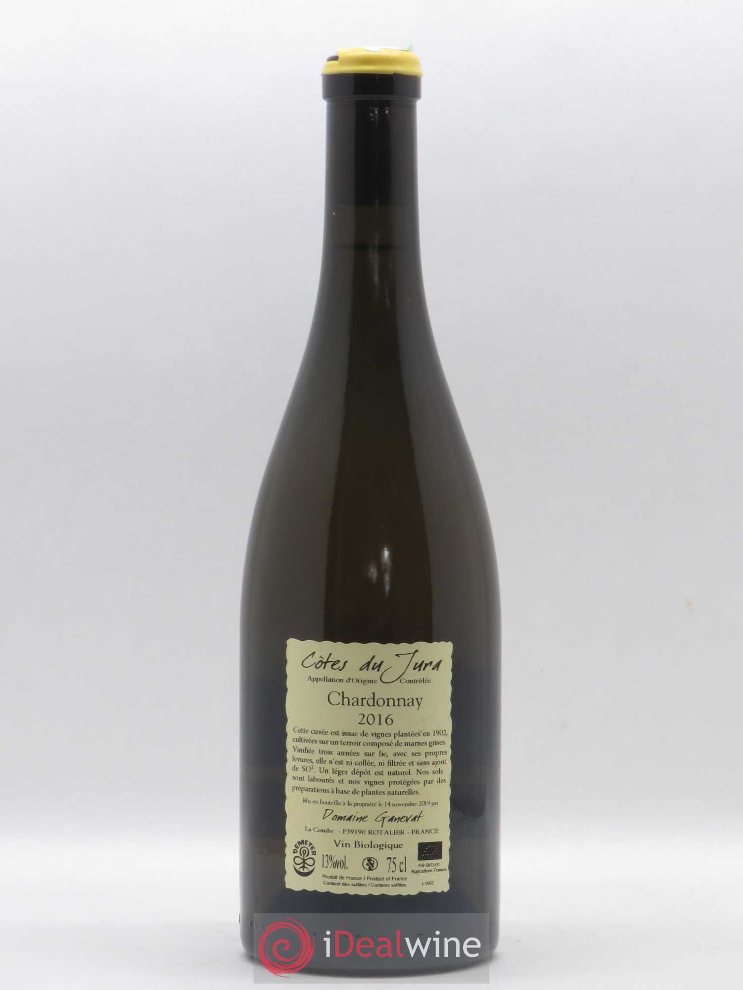 Côtes du Jura Les Chalasses Vieilles Vignes Jean-François Ganevat (Domaine) 2016 - Lot de 1 bouteille - 1