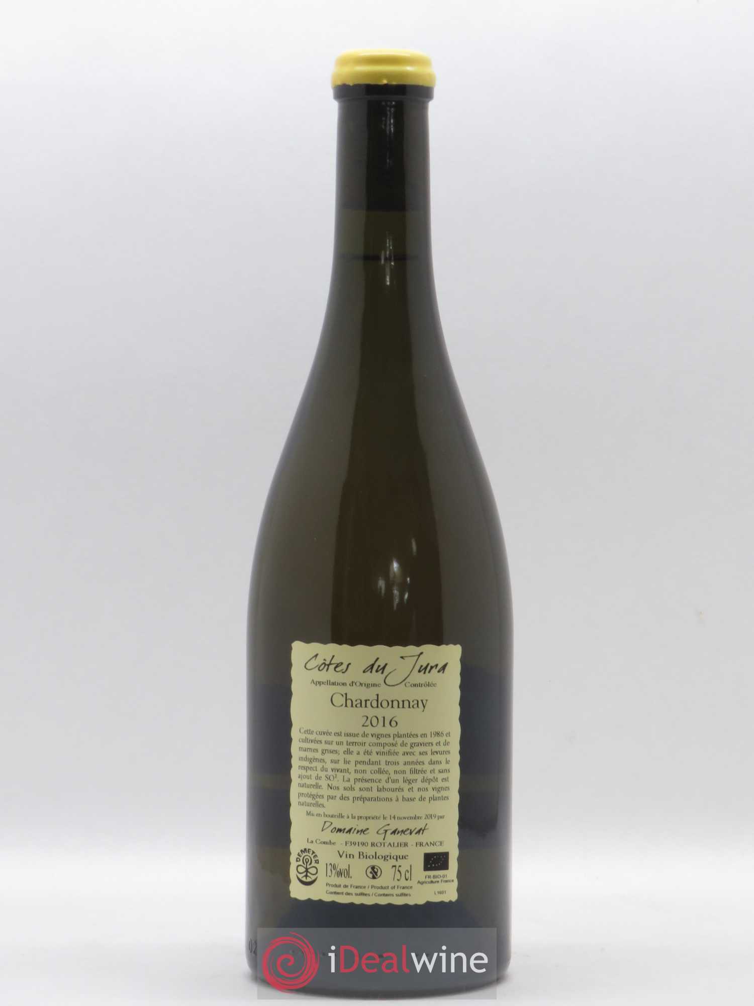 Côtes du Jura Cuvée Florine Jean-François Ganevat (Domaine) 2016 - Lot de 1 bouteille - 1