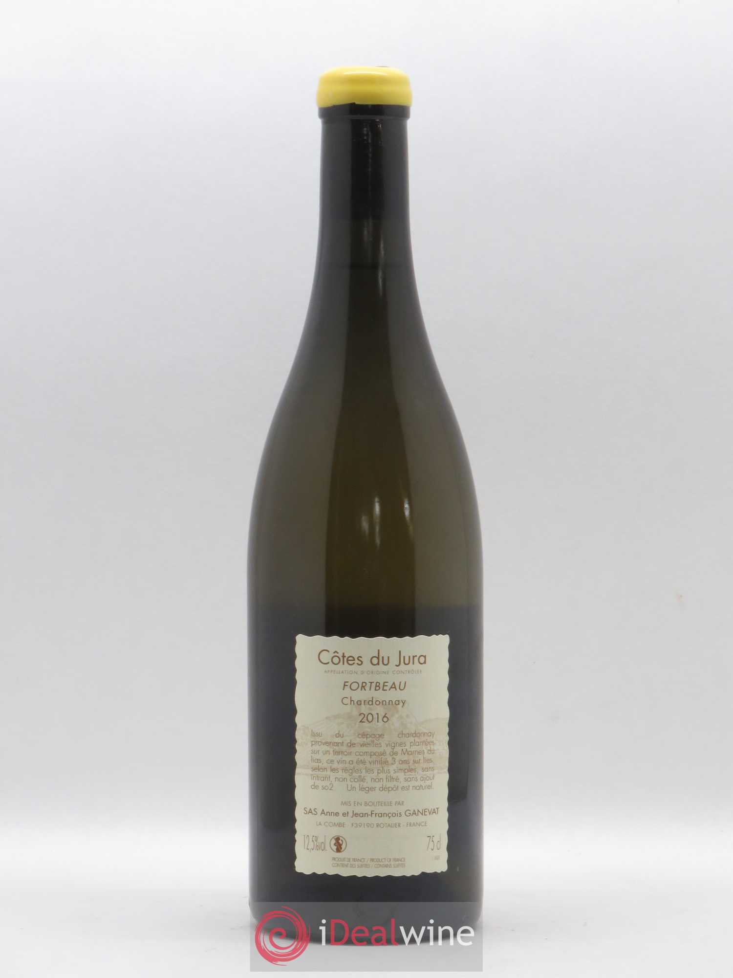 Vin de France (anciennement Côtes du Jura) Fortbeau Anne et Jean François Ganevat 2016 - Lot de 1 bouteille - 1