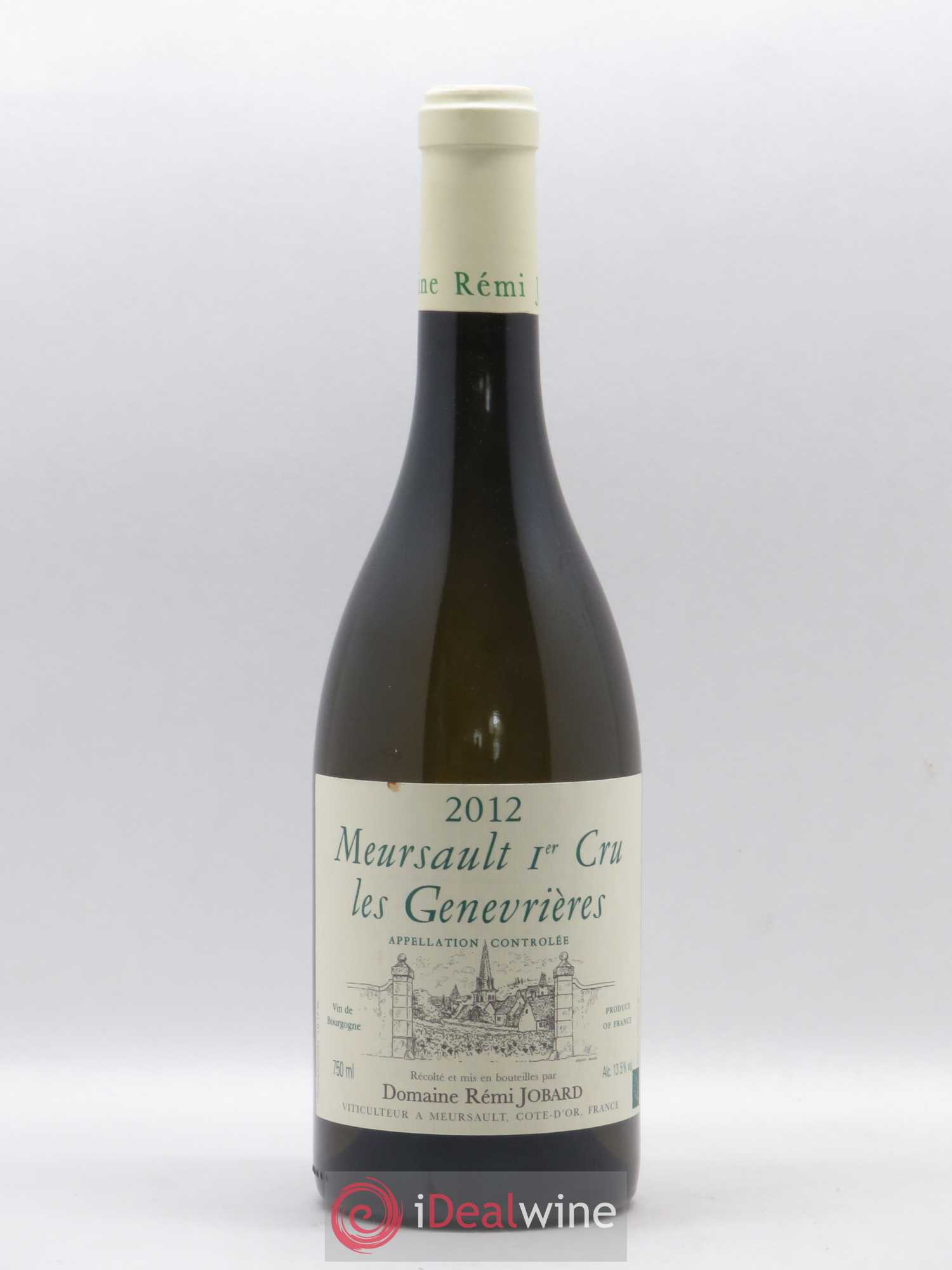 Meursault 1er Cru Les Genevrières Rémi Jobard (Domaine) 2012 - Lot de 1 bouteille - 0