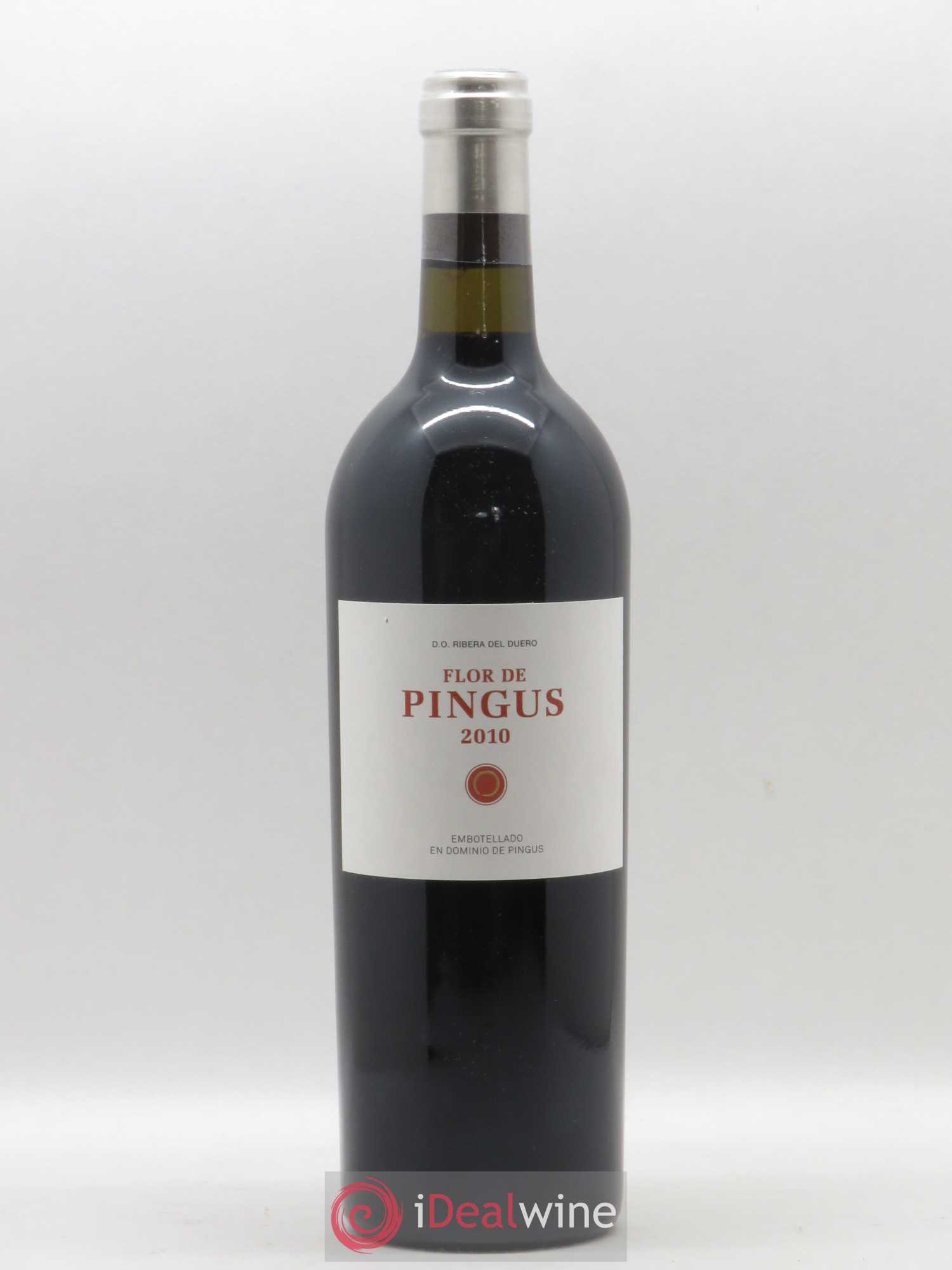 Ribera Del Duero Flor de Pingus Dominio de Pingus - Peter Sisseck 2010 - Lot de 1 bouteille - 0