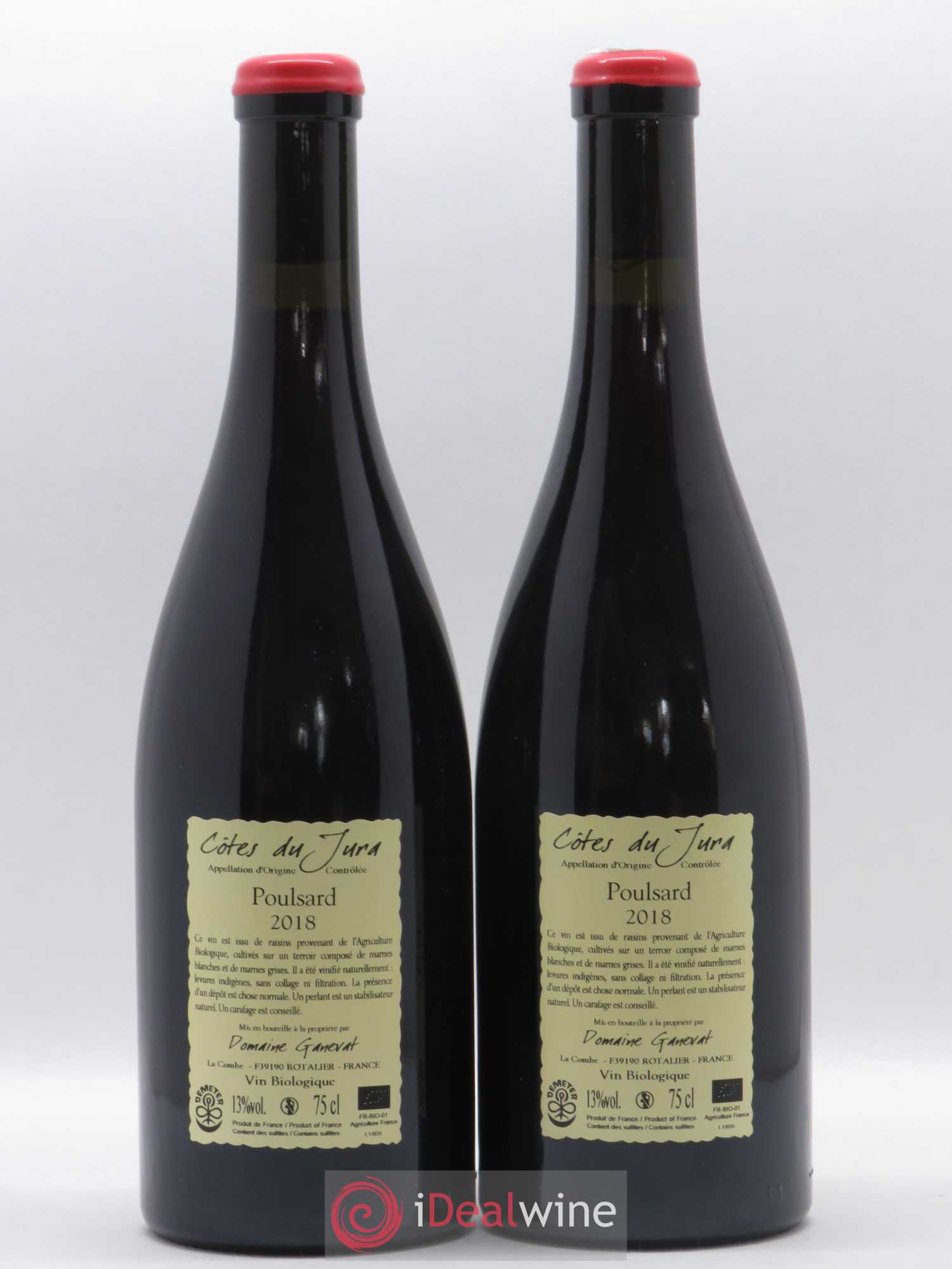 Côtes du Jura Cuvée de l'Enfant Terrible Jean-François Ganevat (Domaine) 2018 - Lot de 2 bouteilles - 1