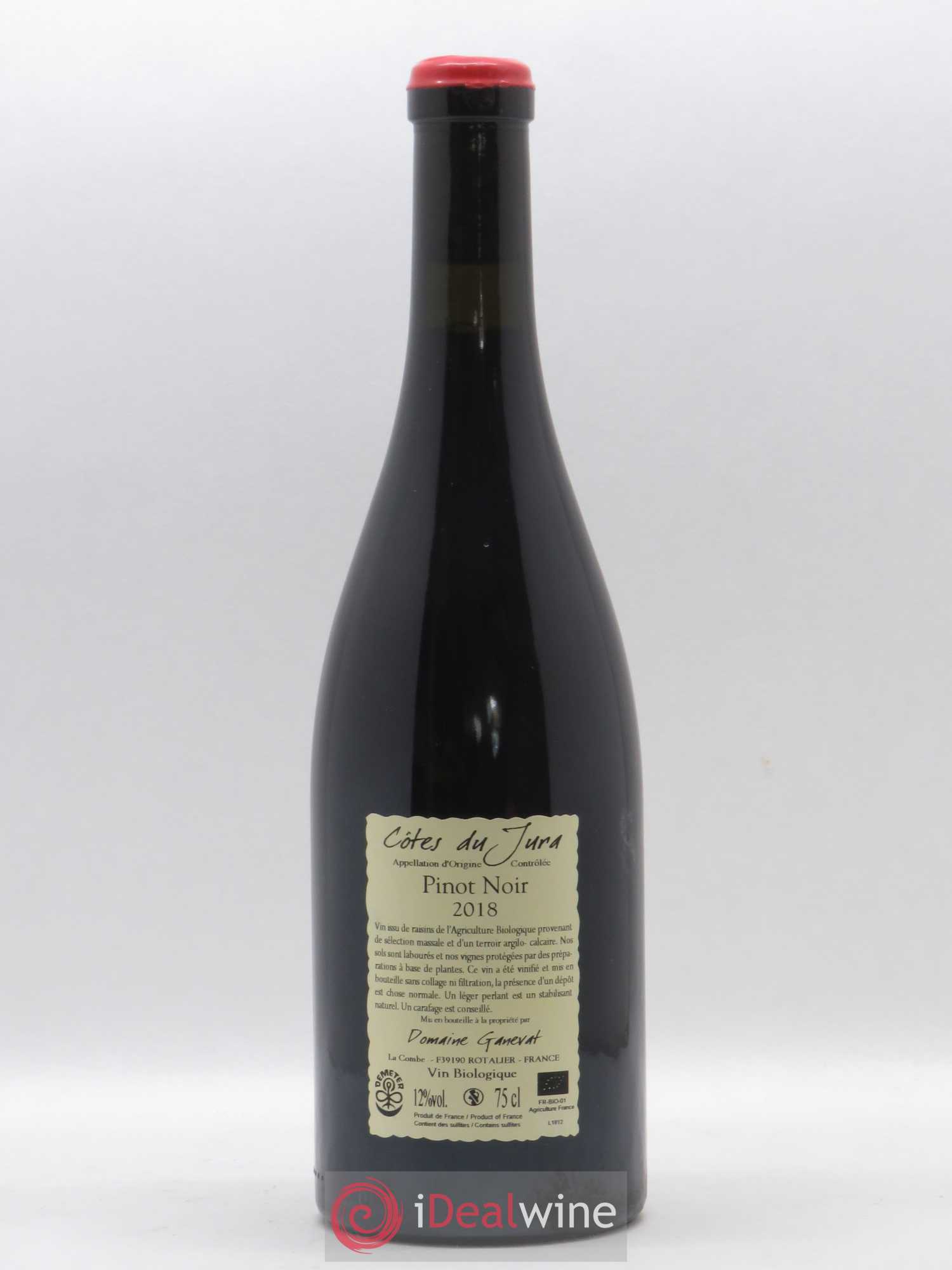 Côtes du Jura Cuvée Julien Jean-François Ganevat (Domaine) 2018 - Lot de 1 bouteille - 1