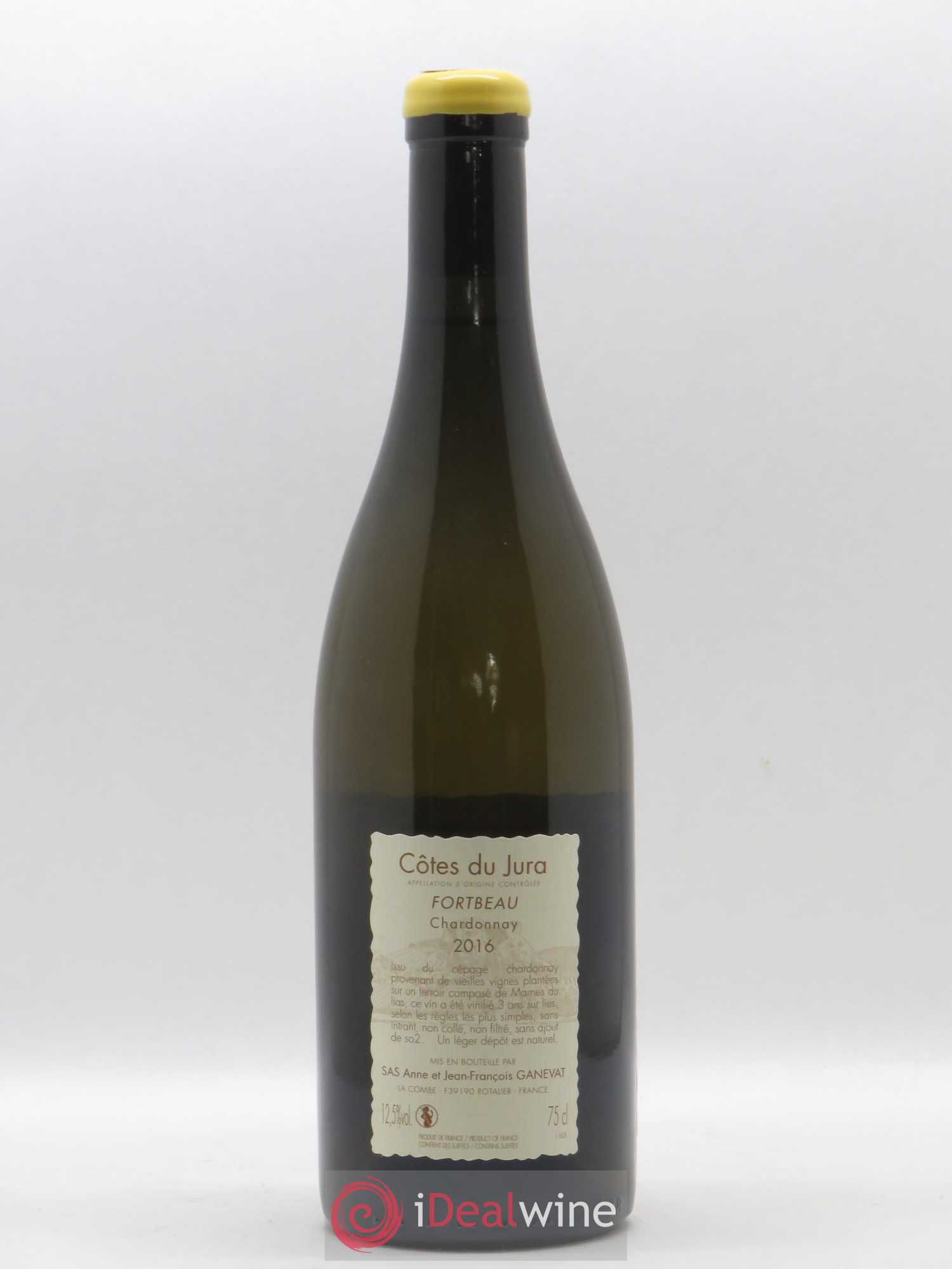Vin de France (anciennement Côtes du Jura) Fortbeau Anne et Jean François Ganevat 2016 - Lot de 1 bouteille - 1