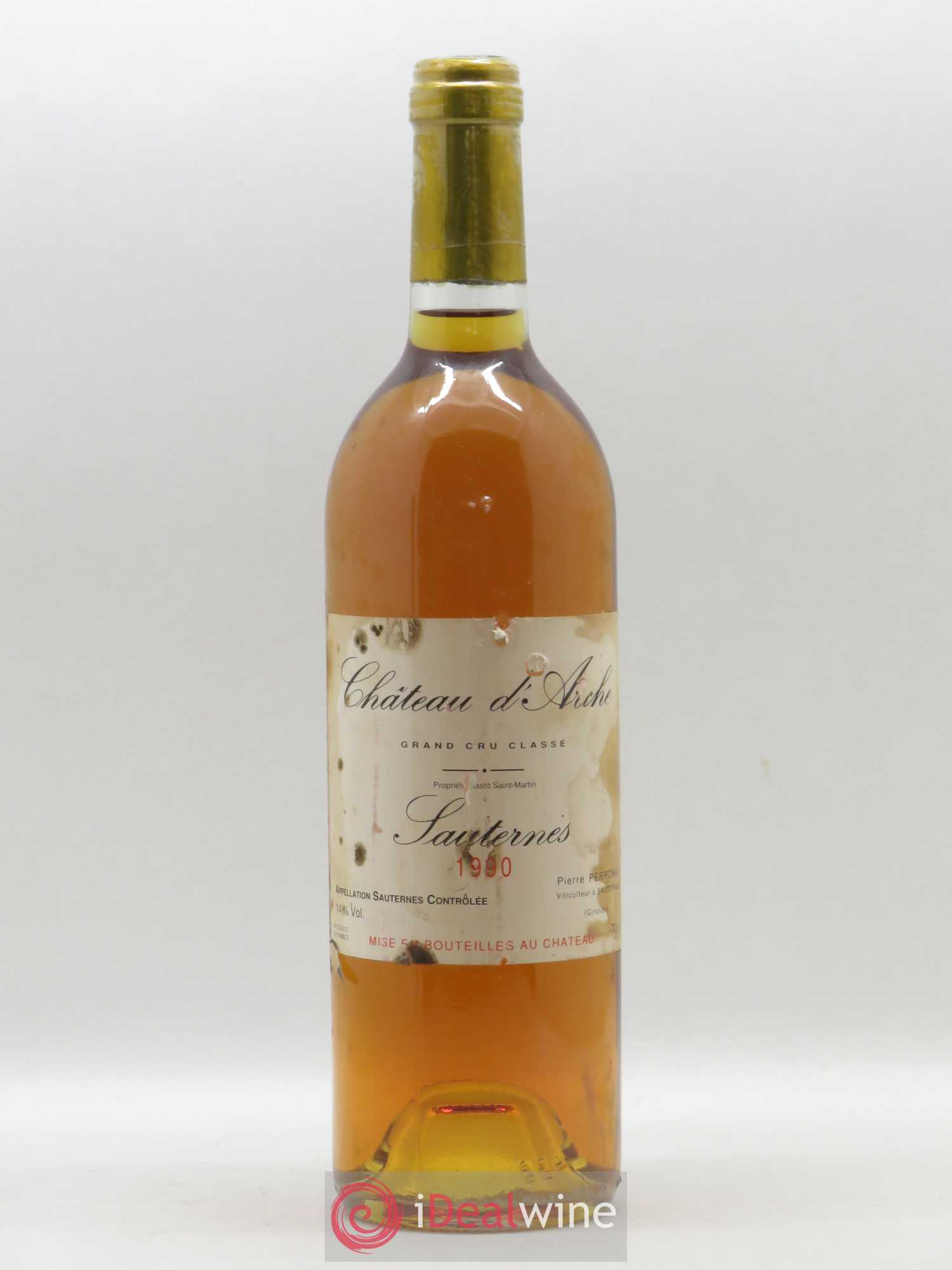 Château d' Arche 2ème Grand Cru Classé 1990 - Lotto di 1 bottiglia - 0