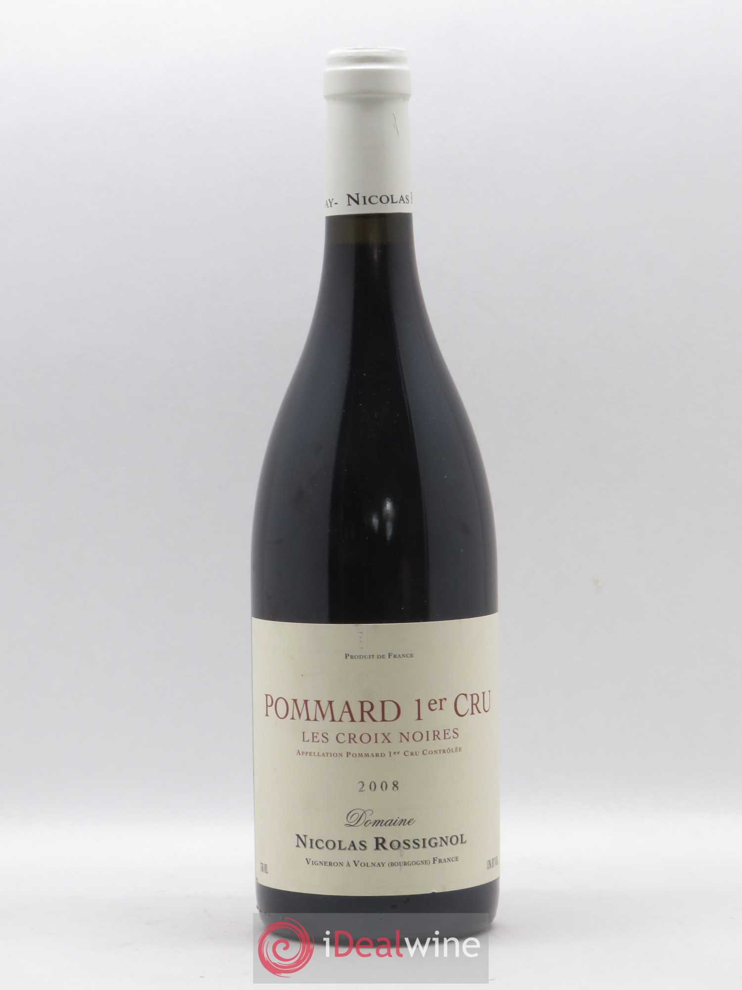 Pommard 1er Cru Les Croix Noires Nicolas Rossignol 2008 - Posten von 1 Flasche - 0