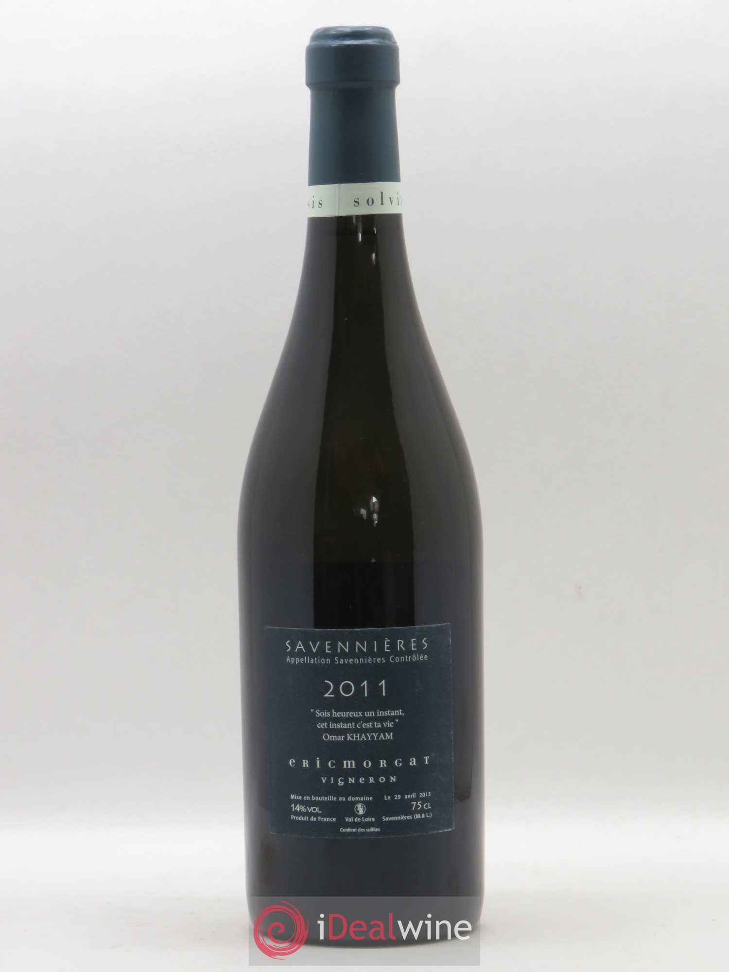 Savennières L'Enclos Eric Morgat 2011 - Lot de 1 bouteille - 1