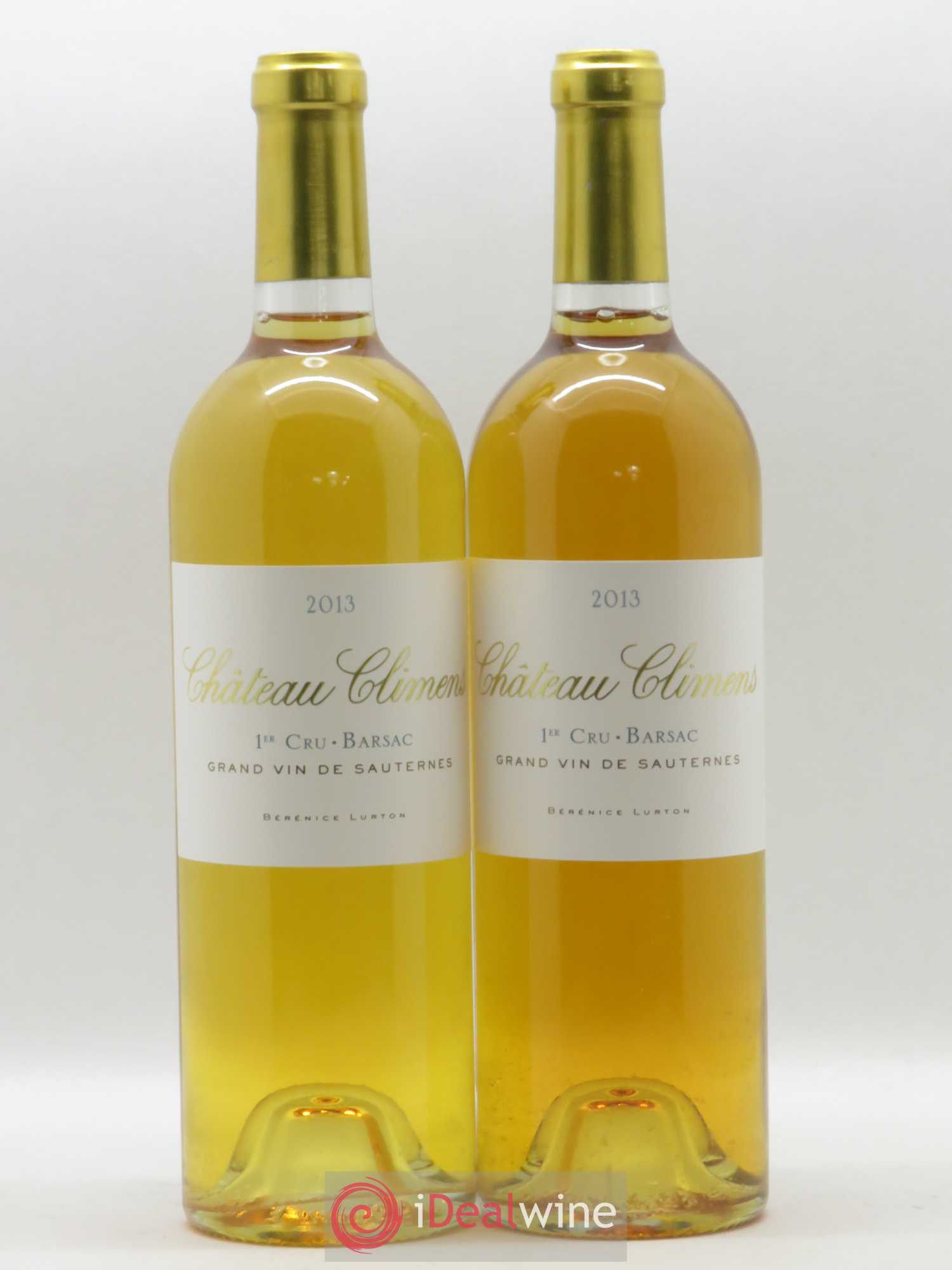 Château Climens 1er Grand Cru Classé 2013 - Lotto di 2 bottiglie - 0