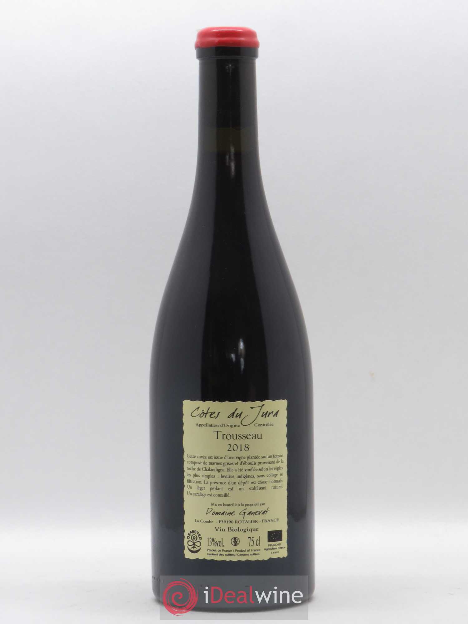 Côtes du Jura Plein Sud Jean-François Ganevat (Domaine) 2018 - Lot de 1 bouteille - 1