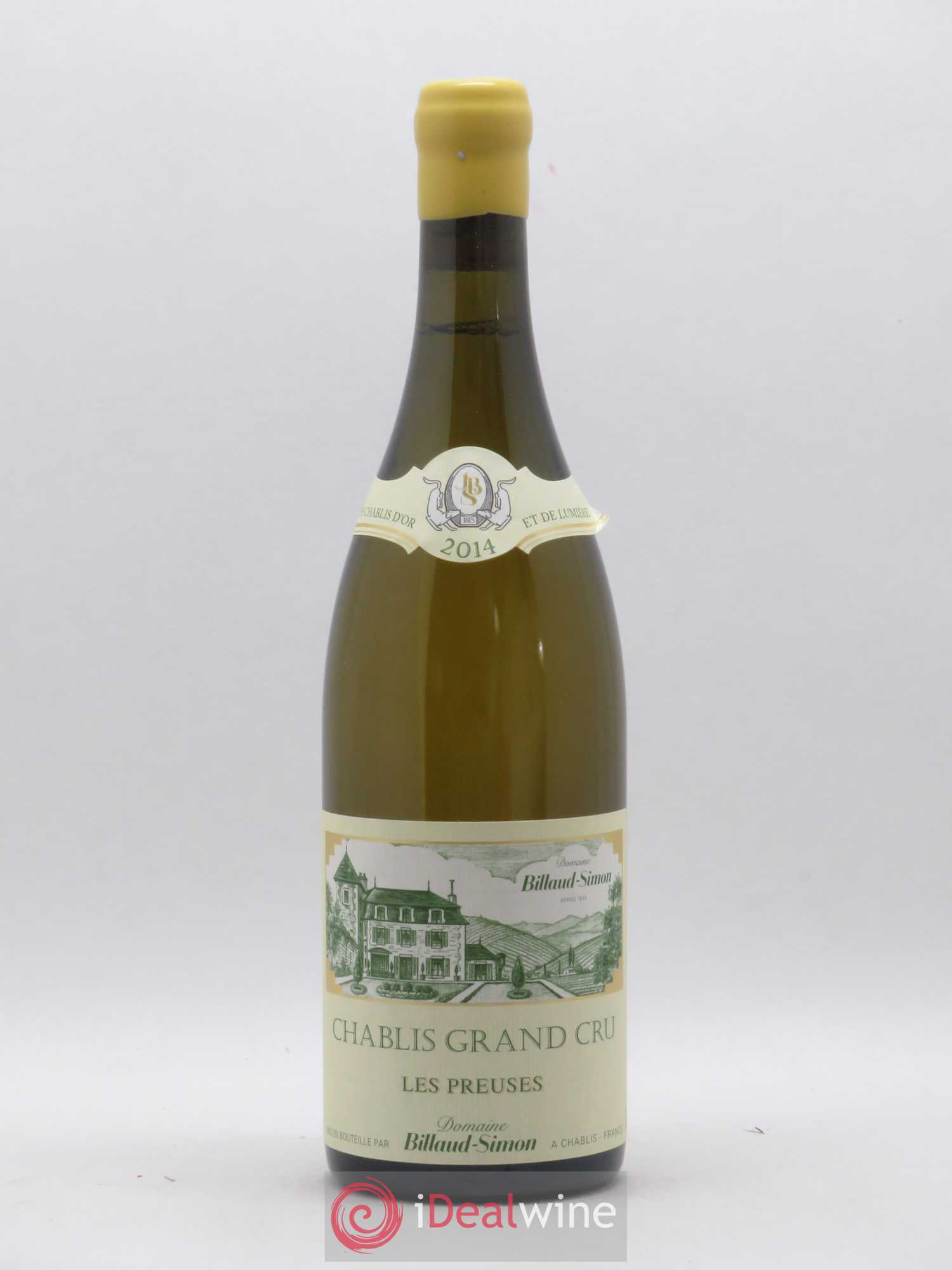 Chablis Grand Cru Les Preuses Billaud-Simon (Domaine) 2014 - Lot de 1 bouteille - 0