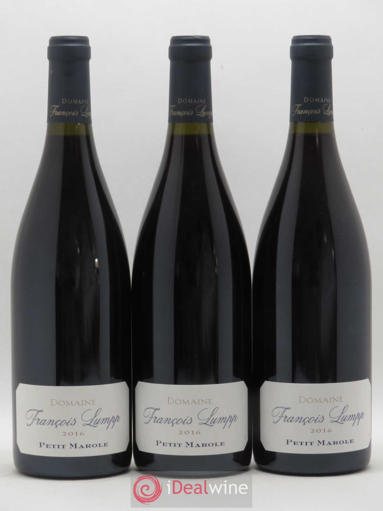Givry 1er Cru Petit Marole François Lumpp (Domaine) 2016 - Lot de 3 bouteilles - 0