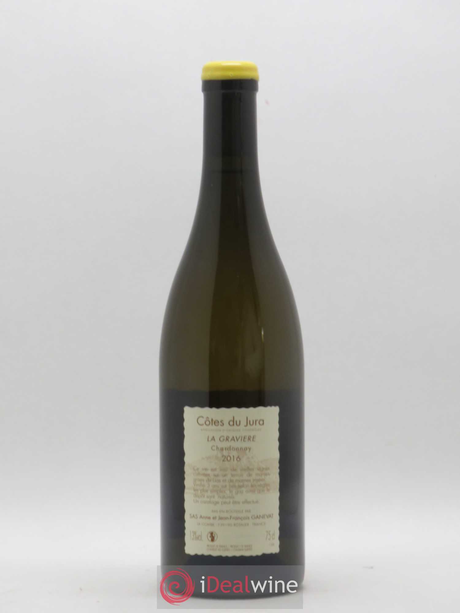 Côtes du Jura La Gravière Anne et Jean François Ganevat 2016 - Lot de 1 bouteille - 1