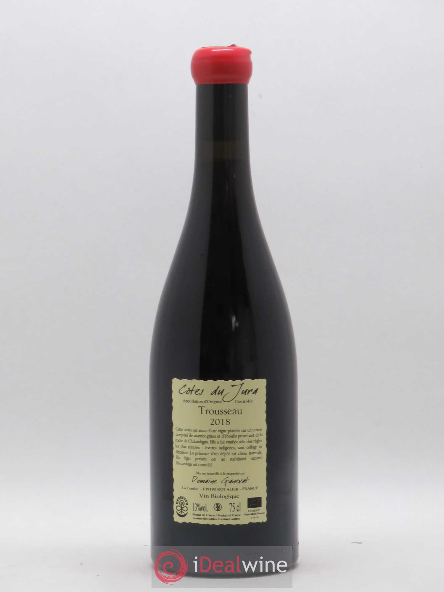 Côtes du Jura Plein Sud Jean-François Ganevat (Domaine) 2018 - Lot de 1 bouteille - 1