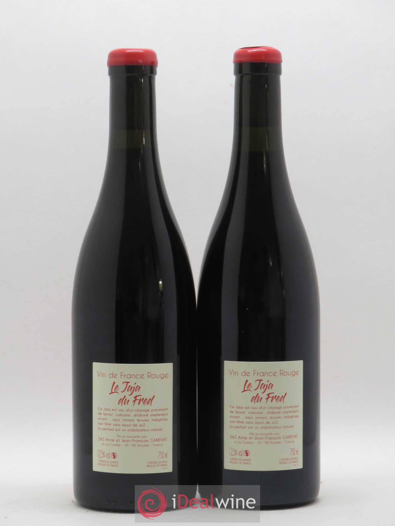 Vin de France Le Jaja du Fred Anne et Jean François Ganevat 2018 - Lot de 2 bouteilles - 1