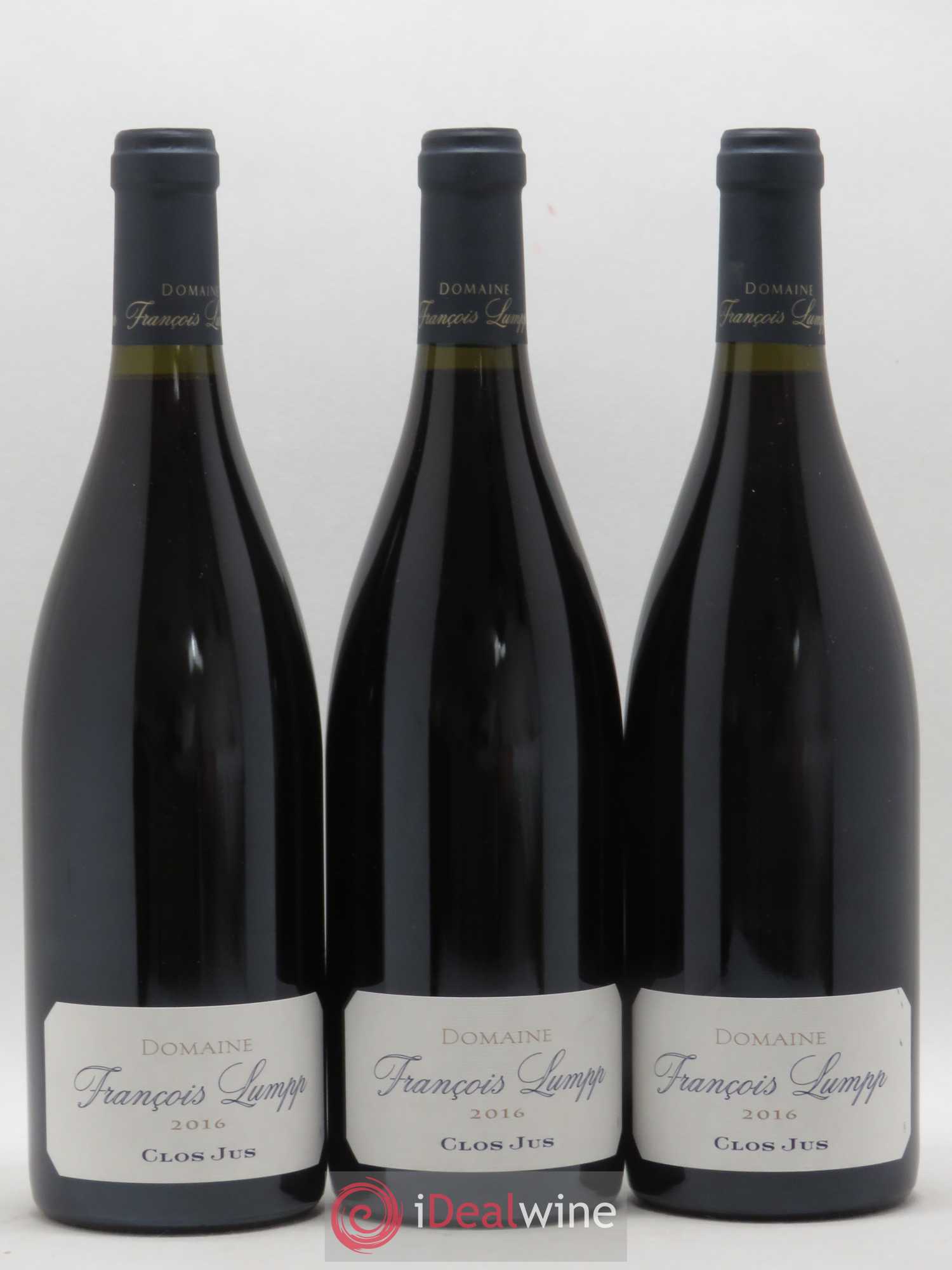 Givry 1er Cru Clos Jus François Lumpp (Domaine) 2016 - Lot de 3 bouteilles - 0