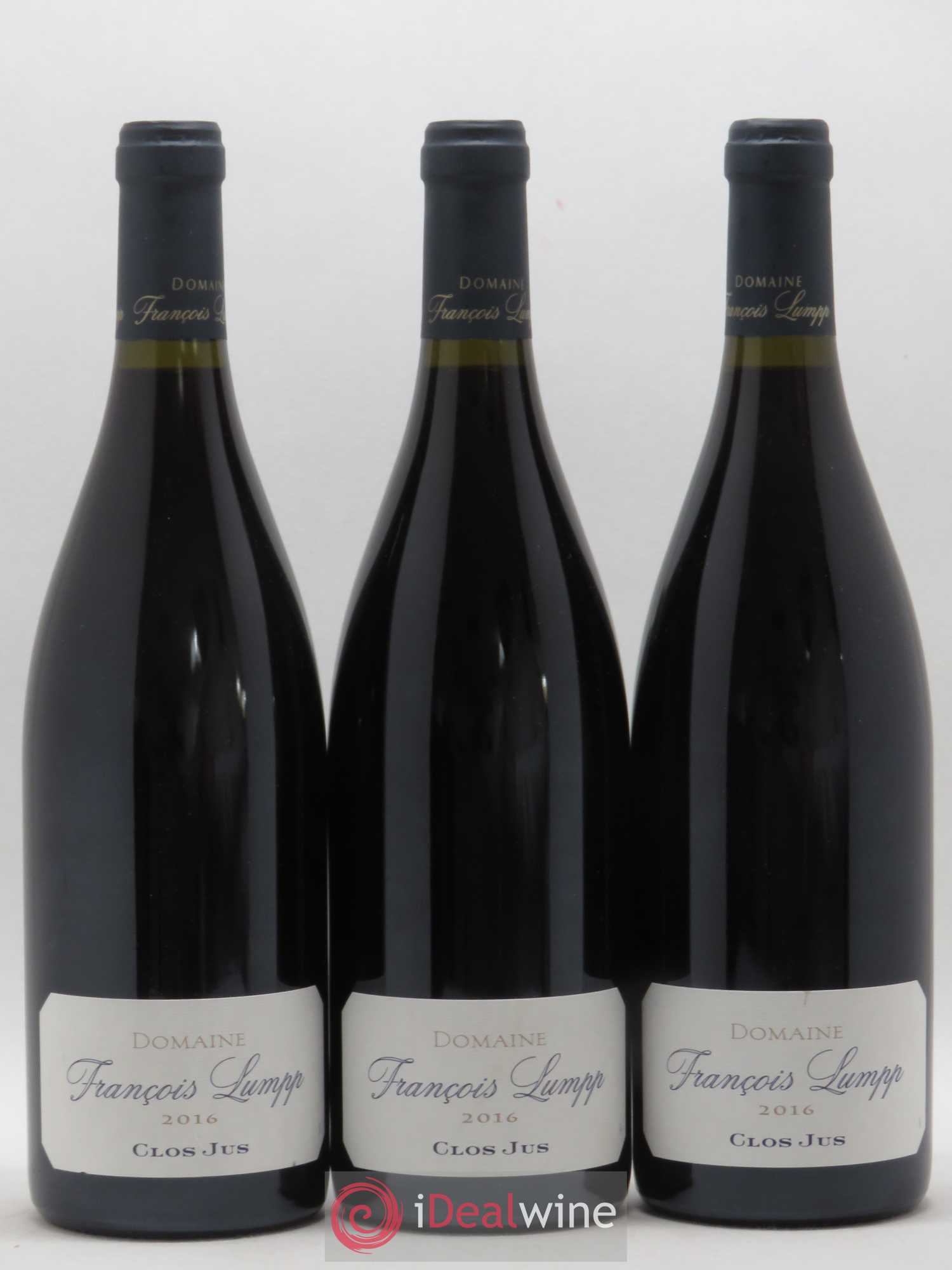 Givry 1er Cru Clos Jus François Lumpp (Domaine) 2016 - Lot de 3 bouteilles - 0