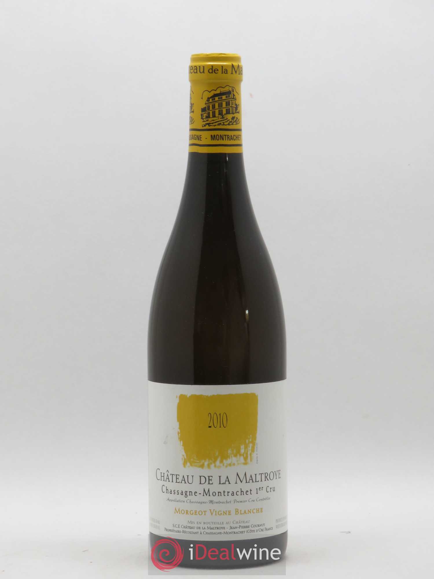 Chassagne-Montrachet 1er Cru Morgeot Vigne Blanche Château de la Maltroye 2010 - Lot de 1 bouteille - 0