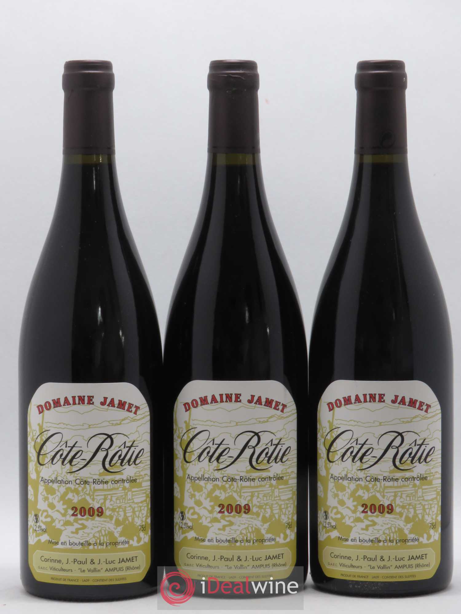 Côte-Rôtie Jamet (Domaine) 2009 - Lot de 3 bouteilles - 0