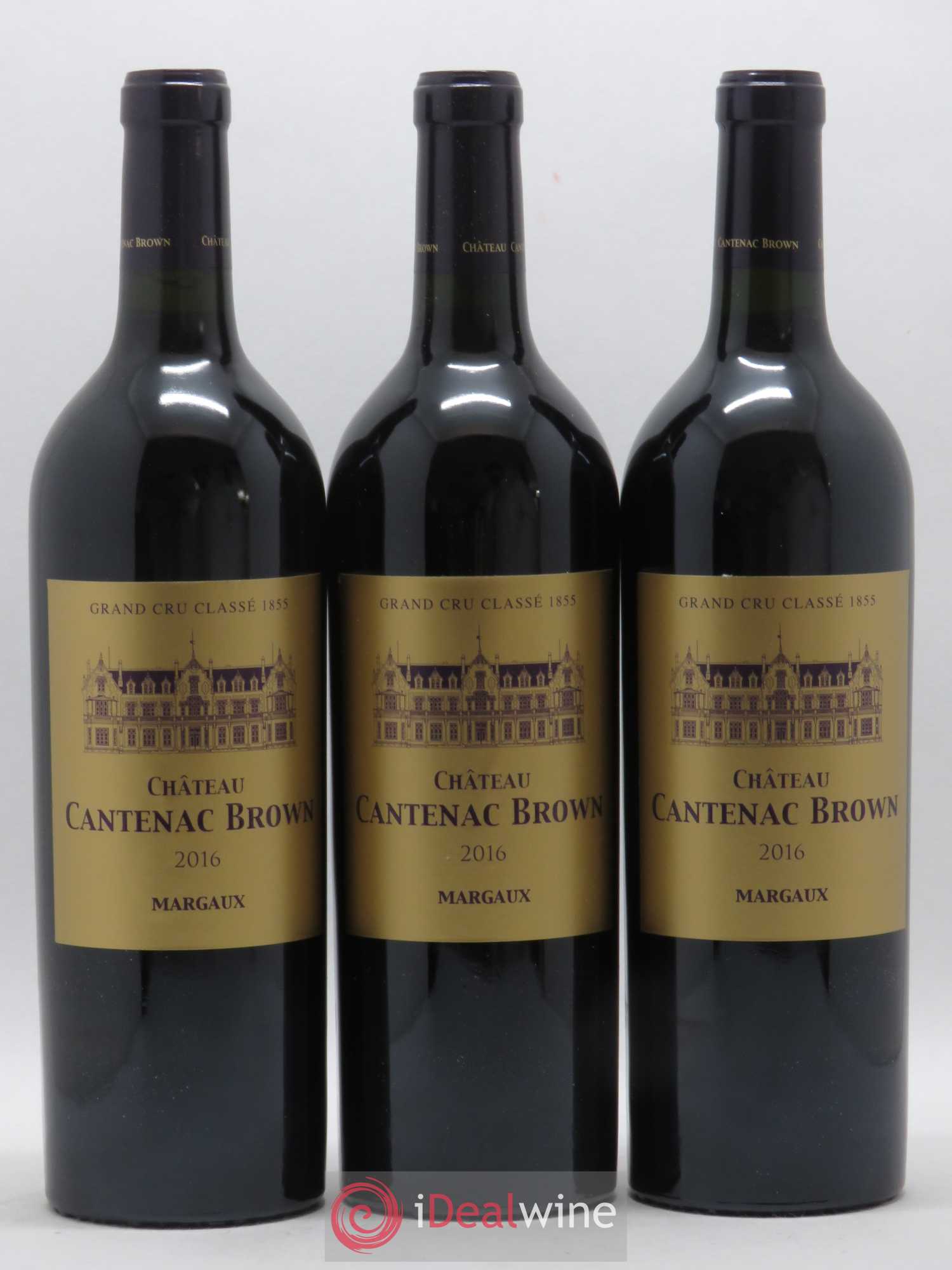Château Cantenac Brown 3ème Grand Cru Classé 2016 - Lot de 6 bouteilles - 1