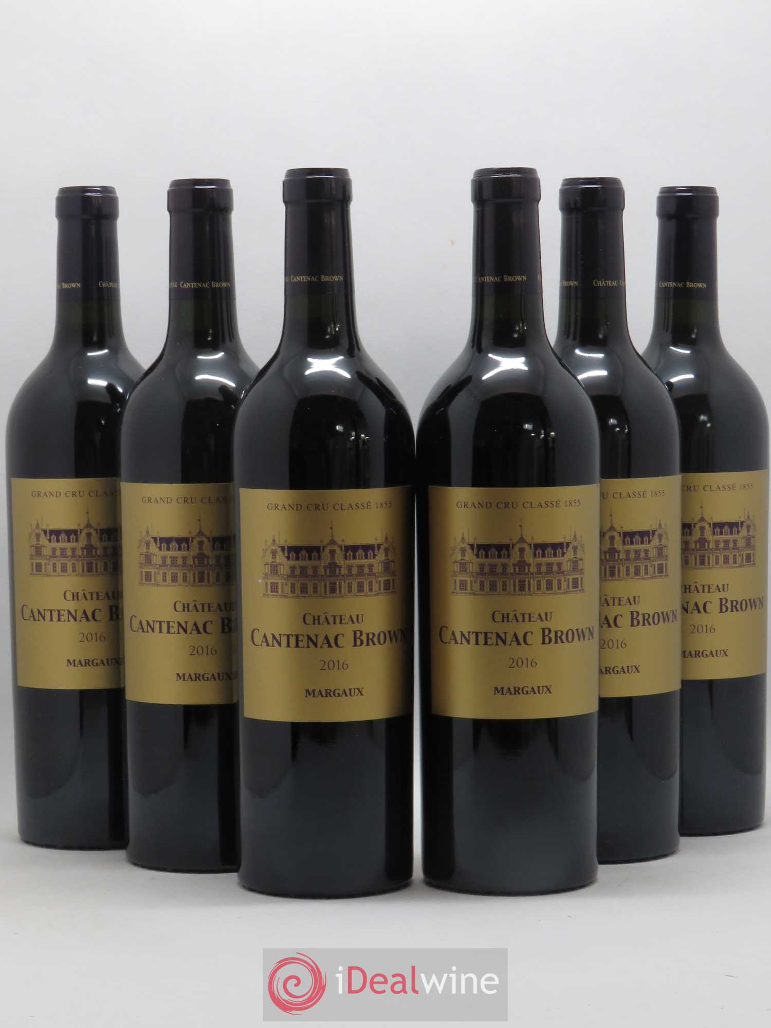 Château Cantenac Brown 3ème Grand Cru Classé 2016 - Lot de 6 bouteilles - 0