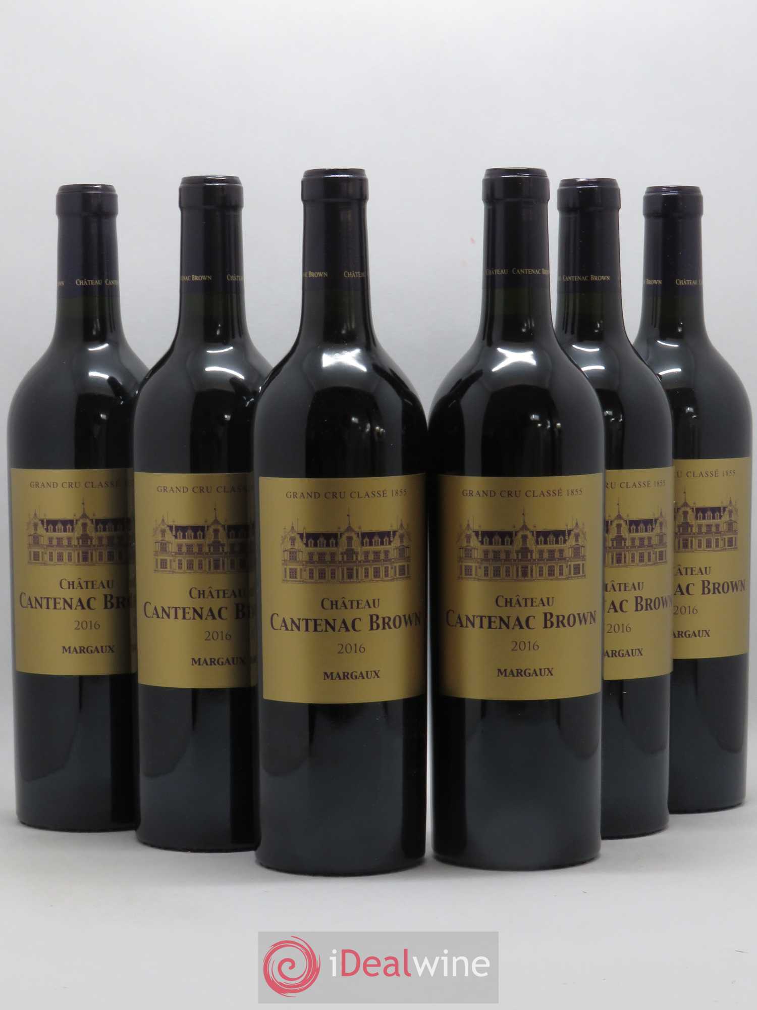 Château Cantenac Brown 3ème Grand Cru Classé 2016 - Lot de 6 bouteilles - 0