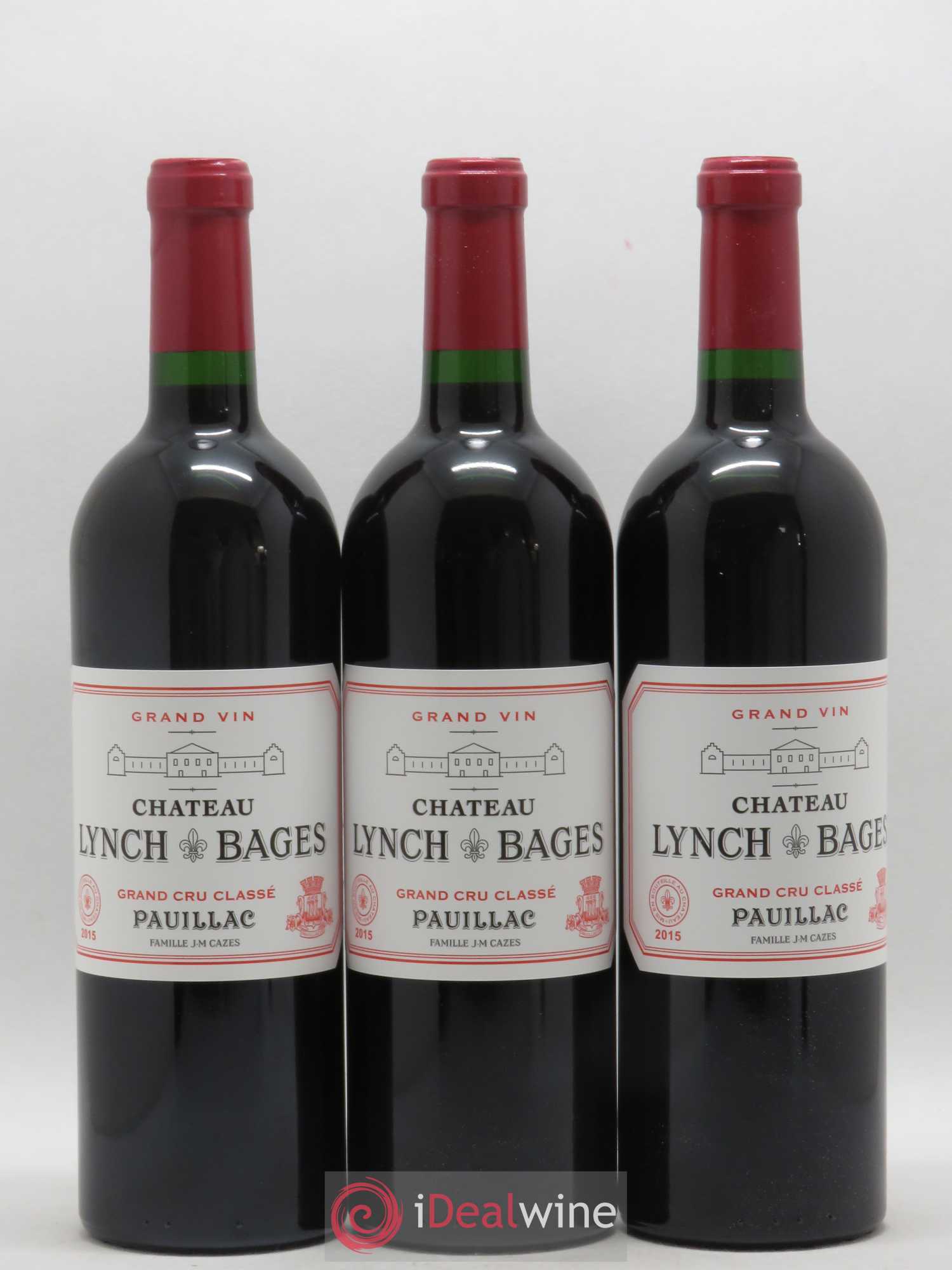 Château Lynch Bages 5ème Grand Cru Classé 2015 - Lot de 12 bouteilles - 2