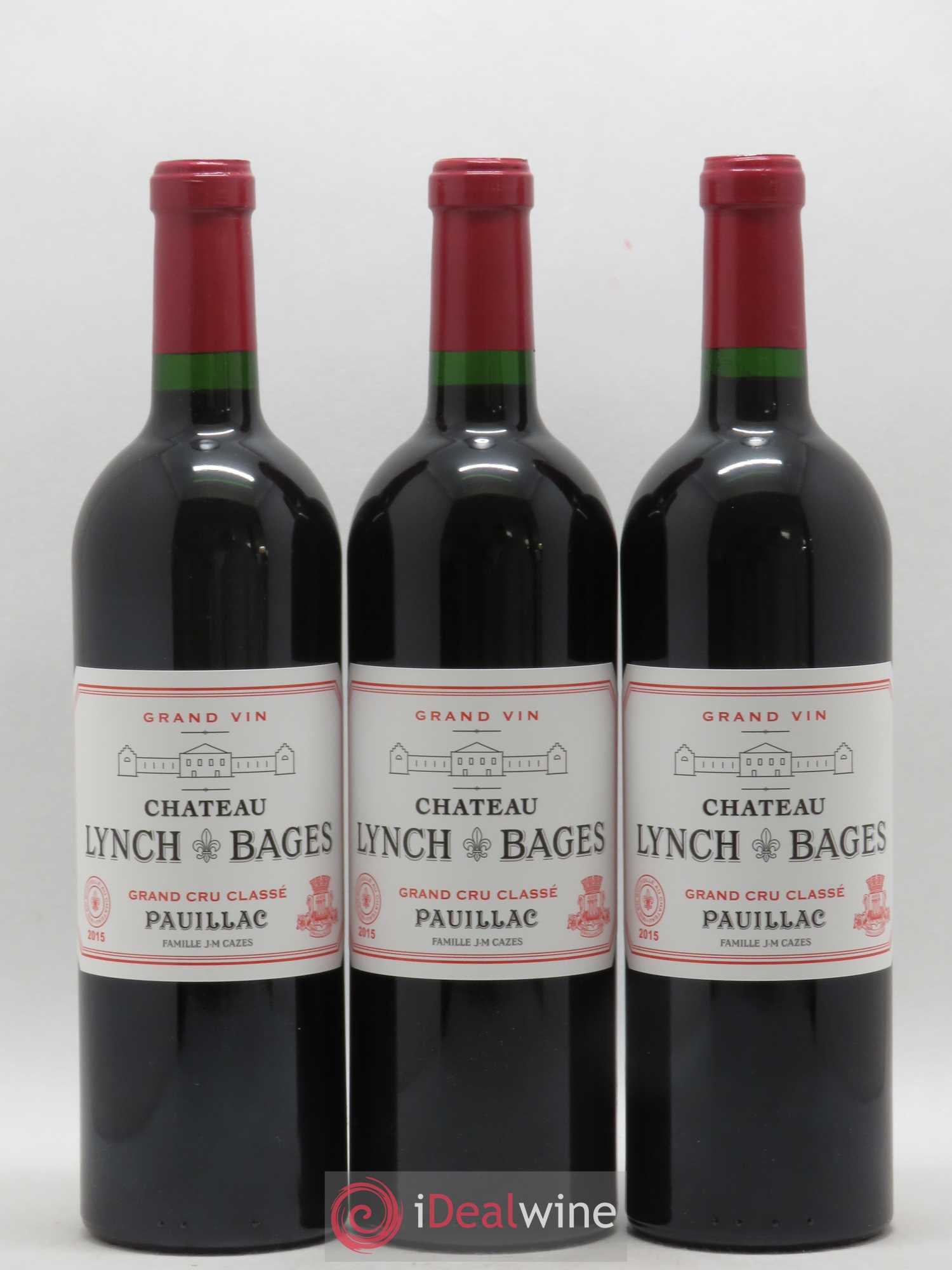 Château Lynch Bages 5ème Grand Cru Classé 2015 - Lot de 12 bouteilles - 3
