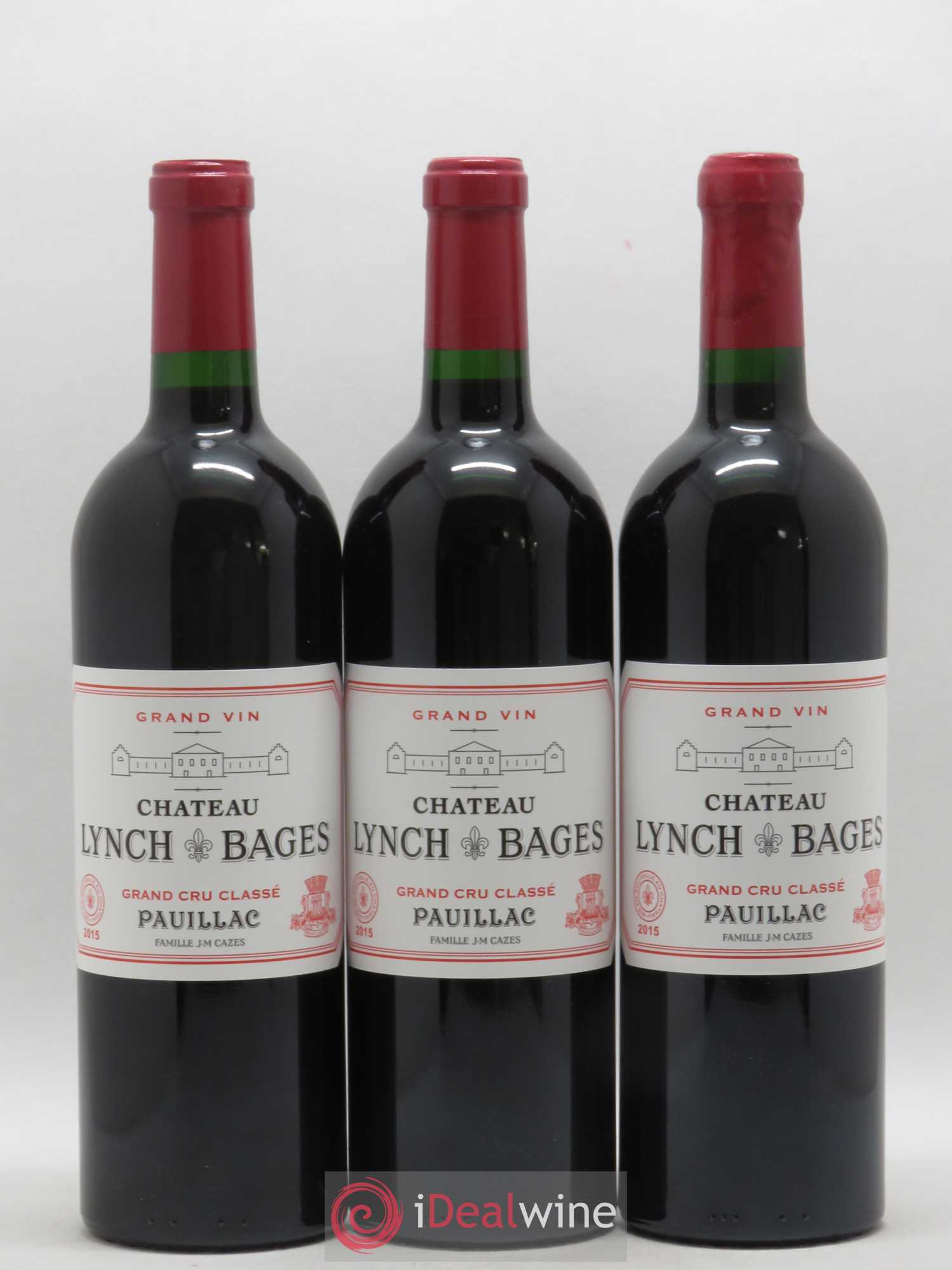 Château Lynch Bages 5ème Grand Cru Classé 2015 - Lot de 12 bouteilles - 4