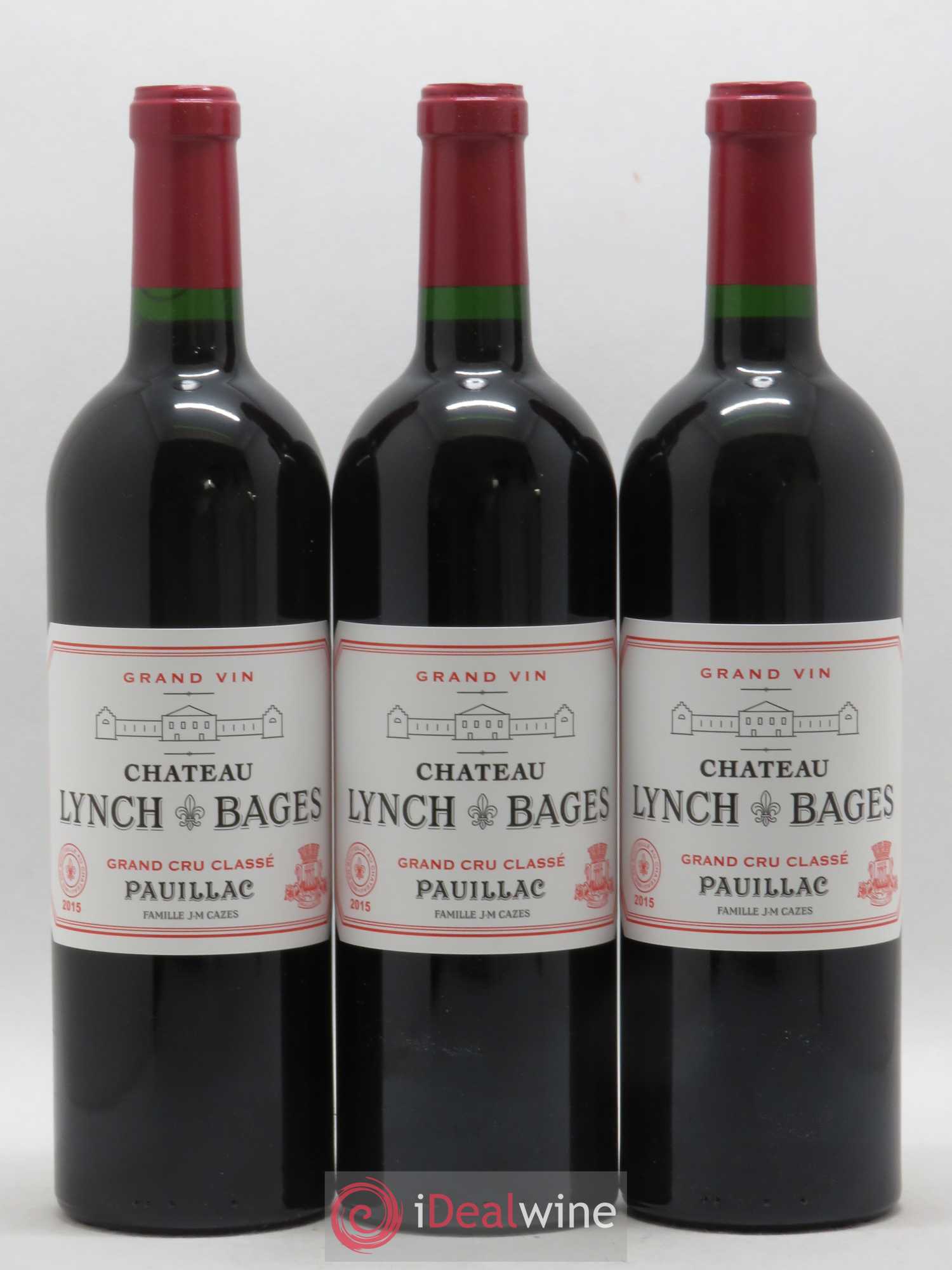 Château Lynch Bages 5ème Grand Cru Classé 2015 - Lot de 6 bouteilles - 2