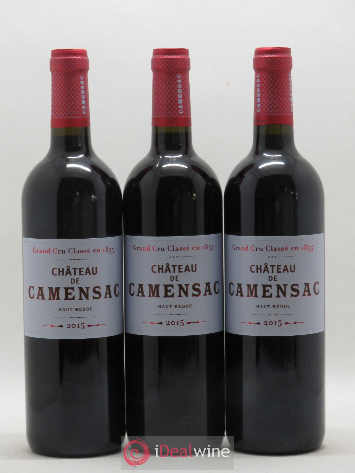 Château Camensac 5ème Grand Cru Classé 2015 - Lot de 12 bouteilles - 1