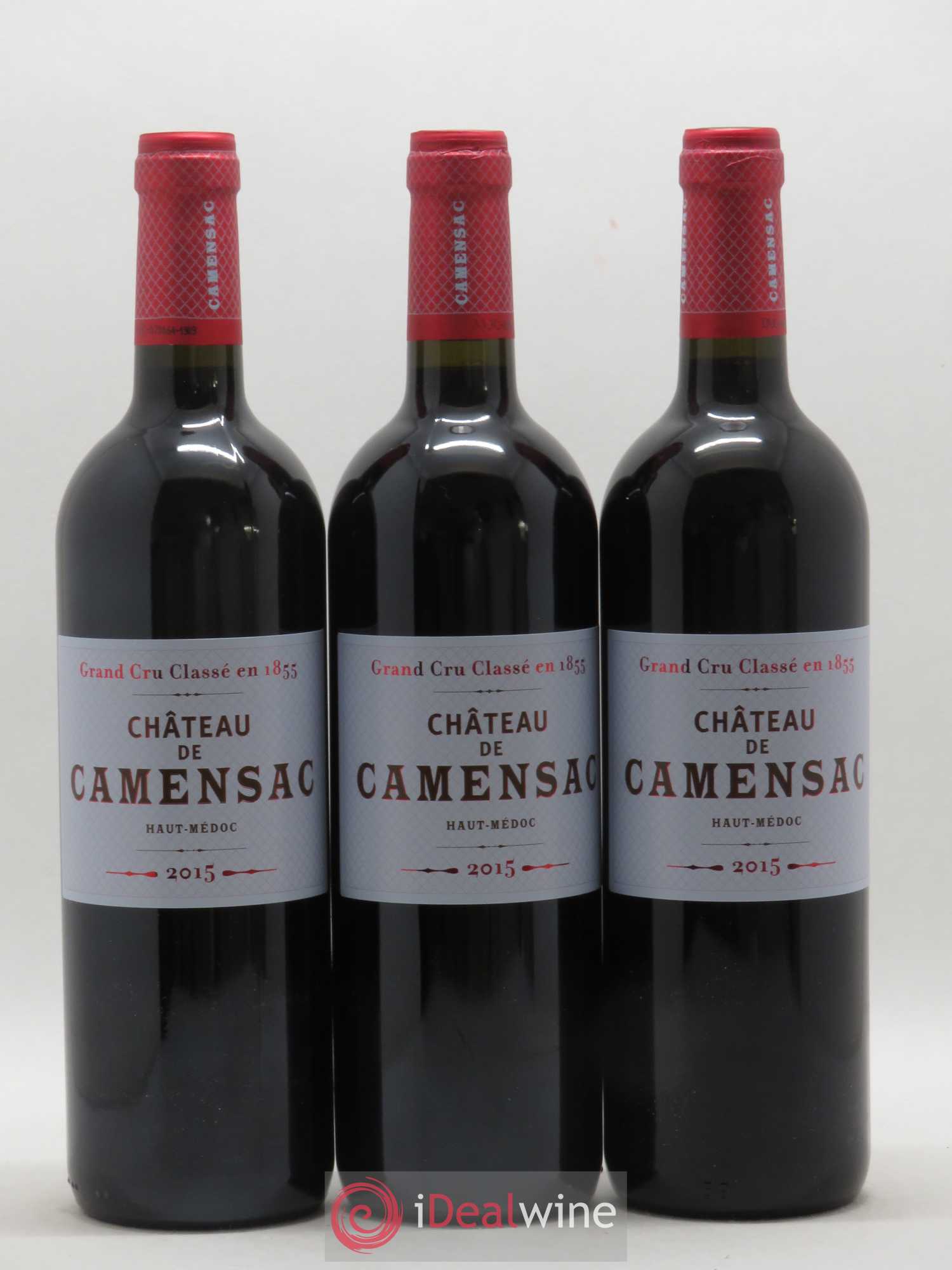 Château Camensac 5ème Grand Cru Classé 2015 - Lot de 12 bouteilles - 2