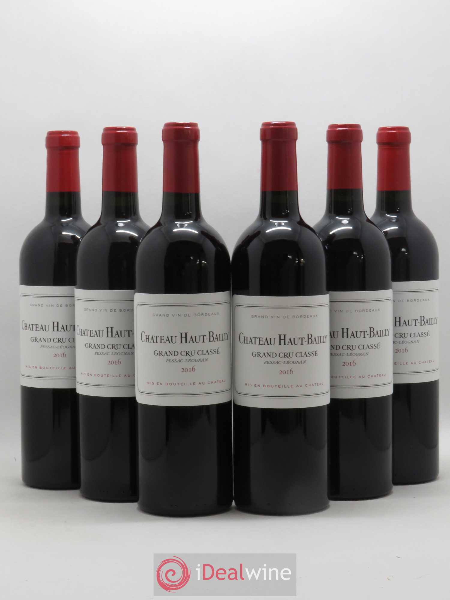 Château Haut-Bailly Cru Classé de Graves 2016 - Lot de 6 bouteilles - 0