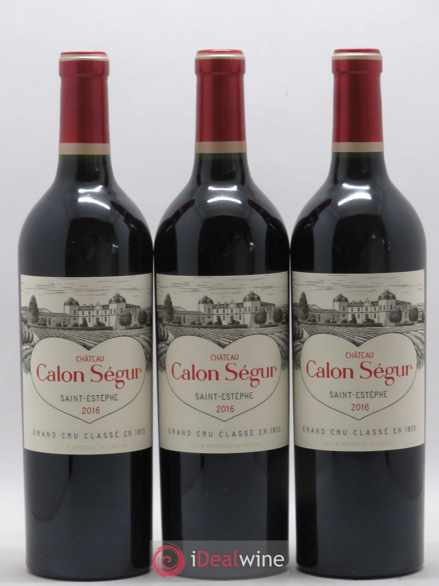 Château Calon Ségur 3ème Grand Cru Classé 2016 - Lot de 6 bouteilles - 1