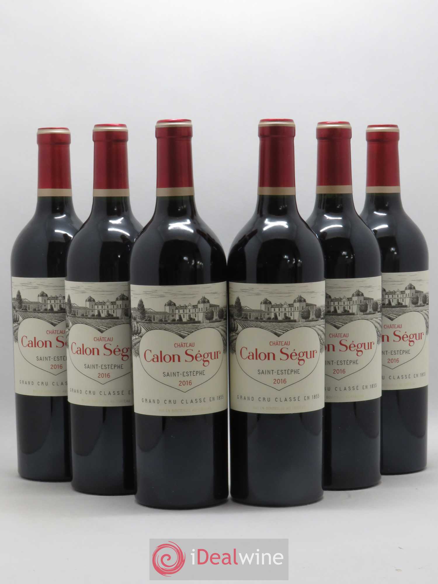 Château Calon Ségur 3ème Grand Cru Classé 2016 - Lot de 6 bouteilles - 0