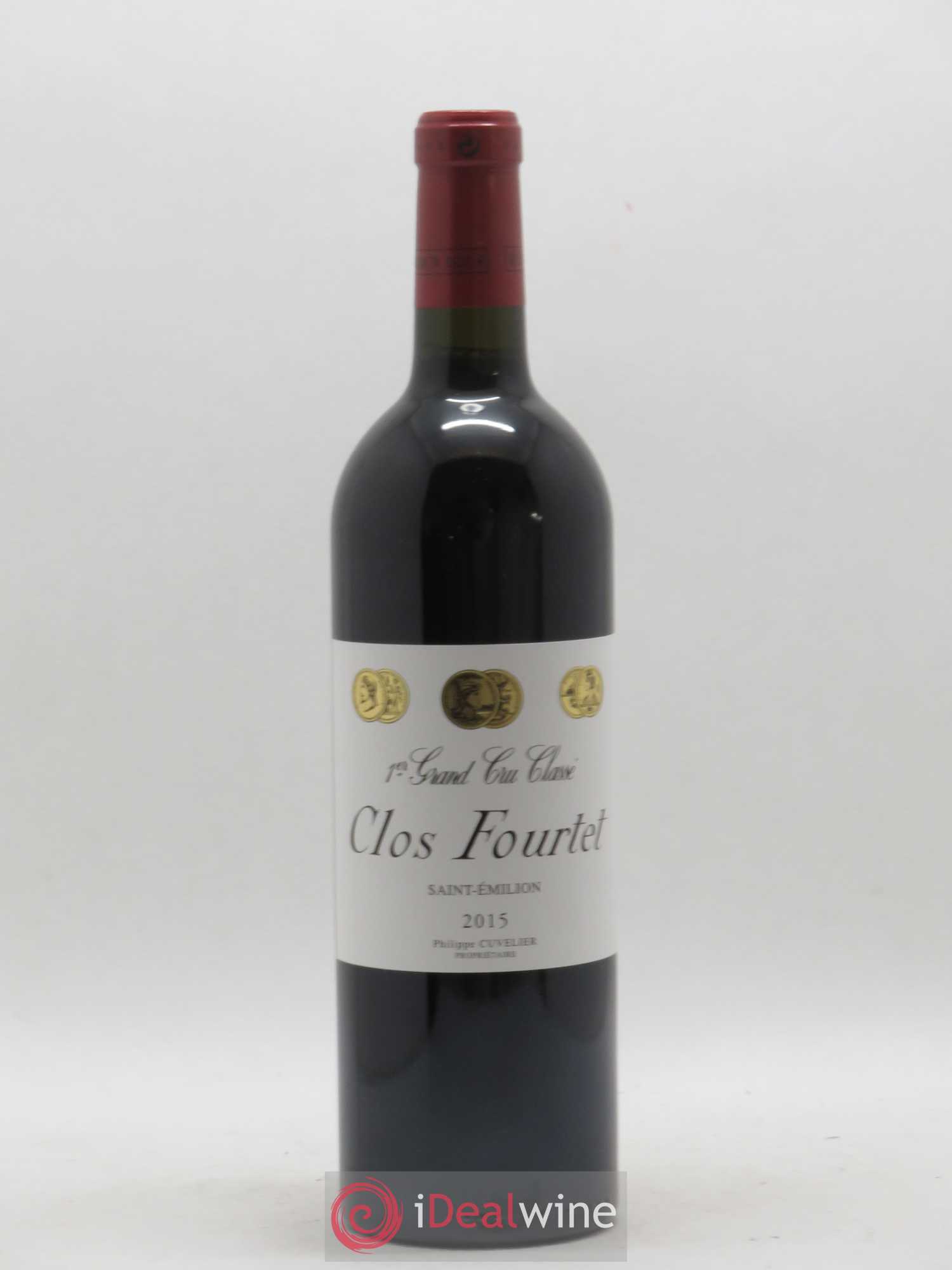 Clos Fourtet 1er Grand Cru Classé B 2015 - Lot de 1 bouteille - 0