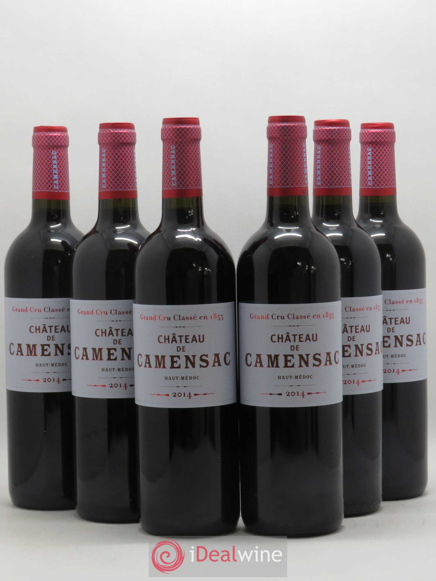 Château Camensac 5ème Grand Cru Classé 2014 - Lot de 6 bouteilles - 0