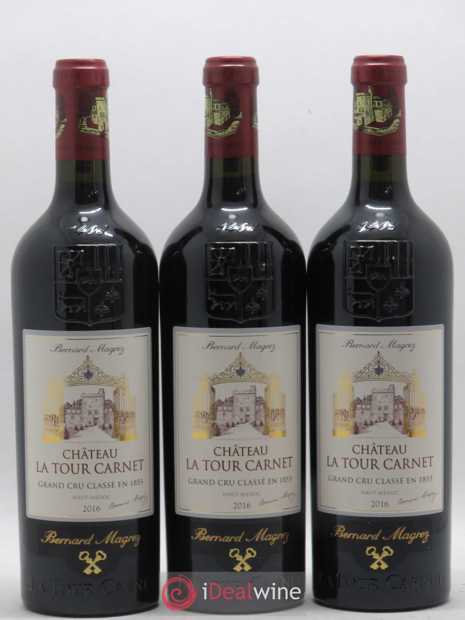 Château la Tour Carnet 4ème Grand Cru Classé 2016 - Lot de 6 bouteilles - 2
