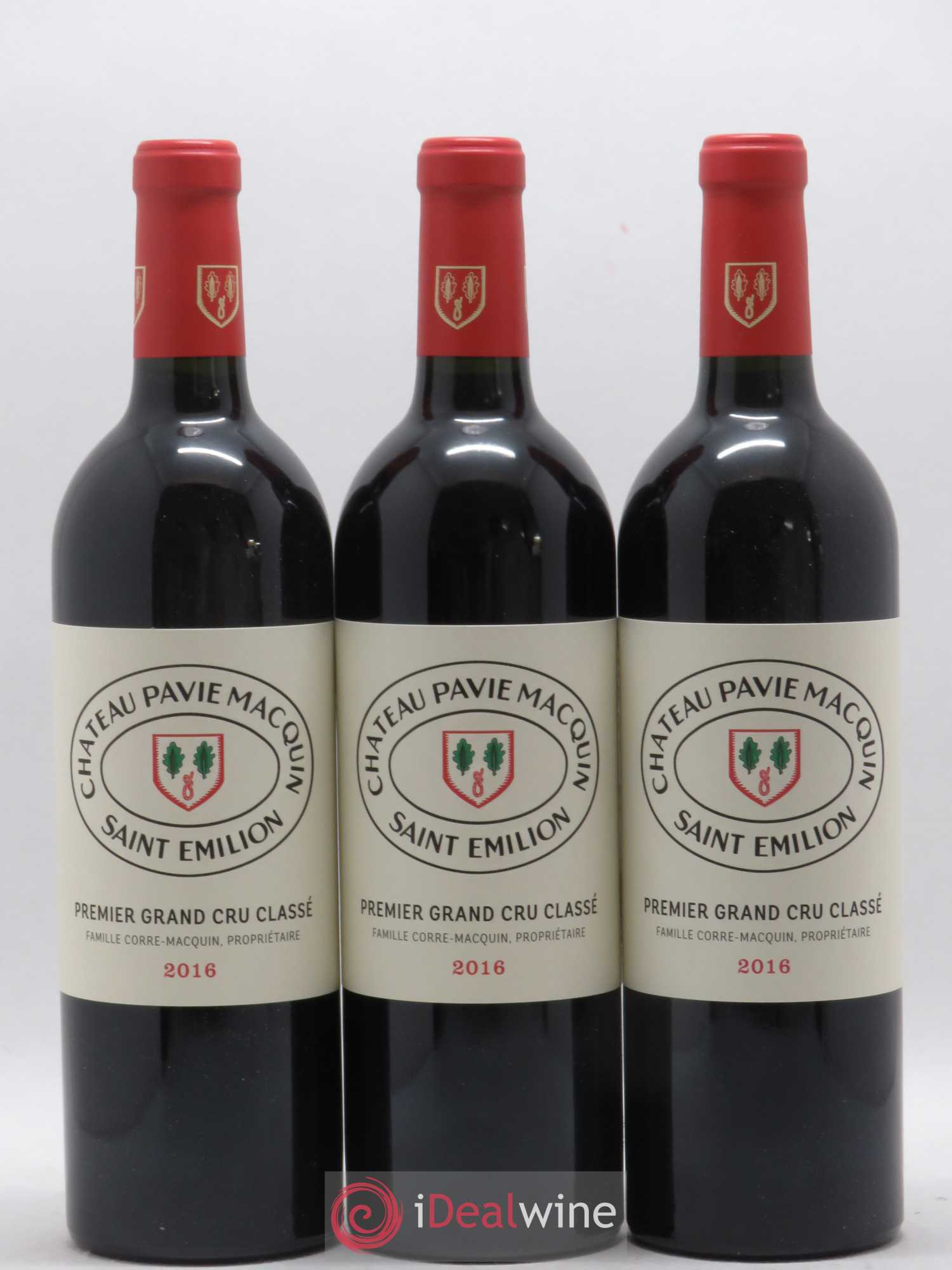 Château Pavie Macquin 1er Grand Cru Classé B 2016 - Lot de 6 bouteilles - 1