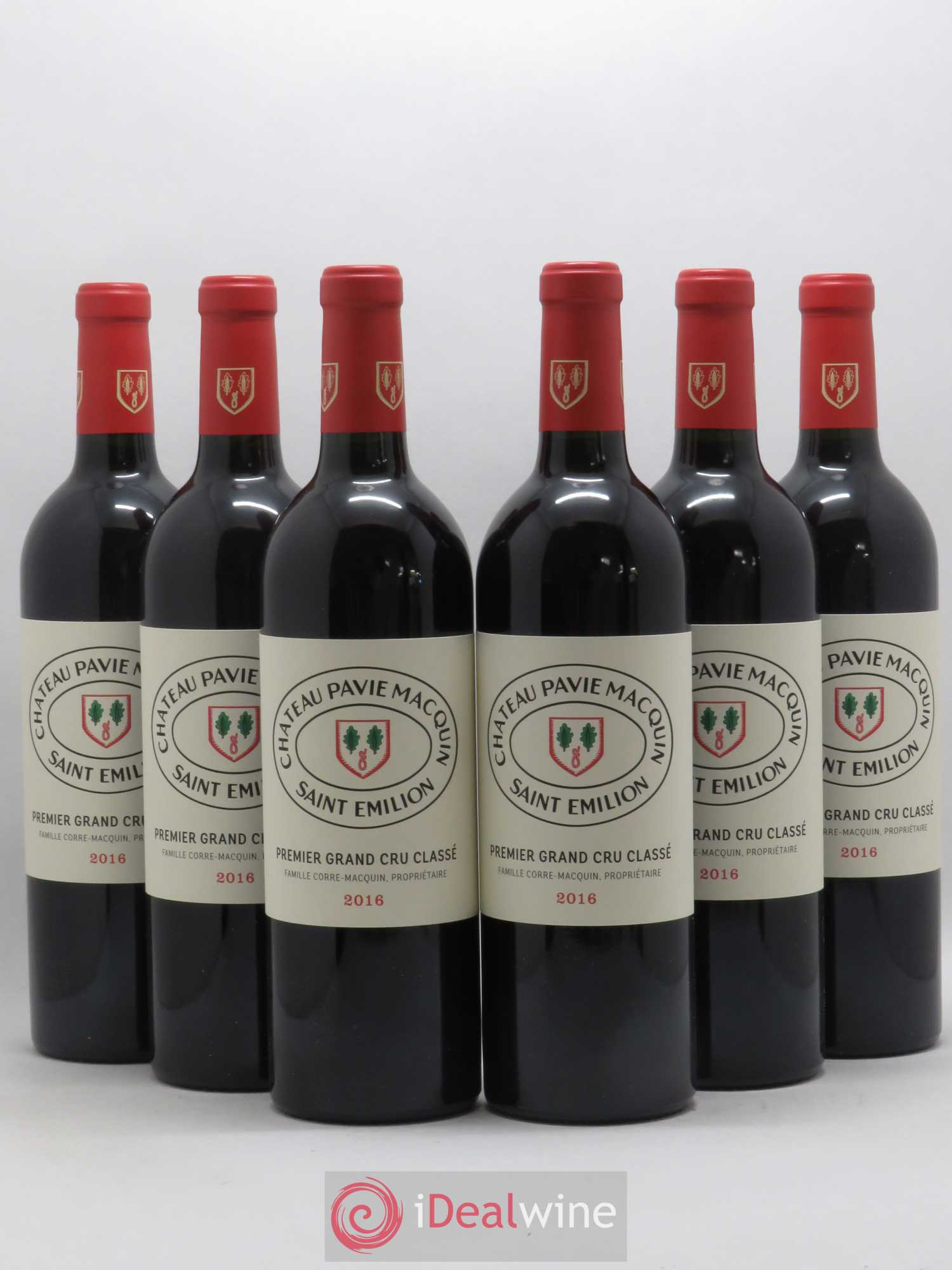Château Pavie Macquin 1er Grand Cru Classé B 2016 - Lot de 6 bouteilles - 0
