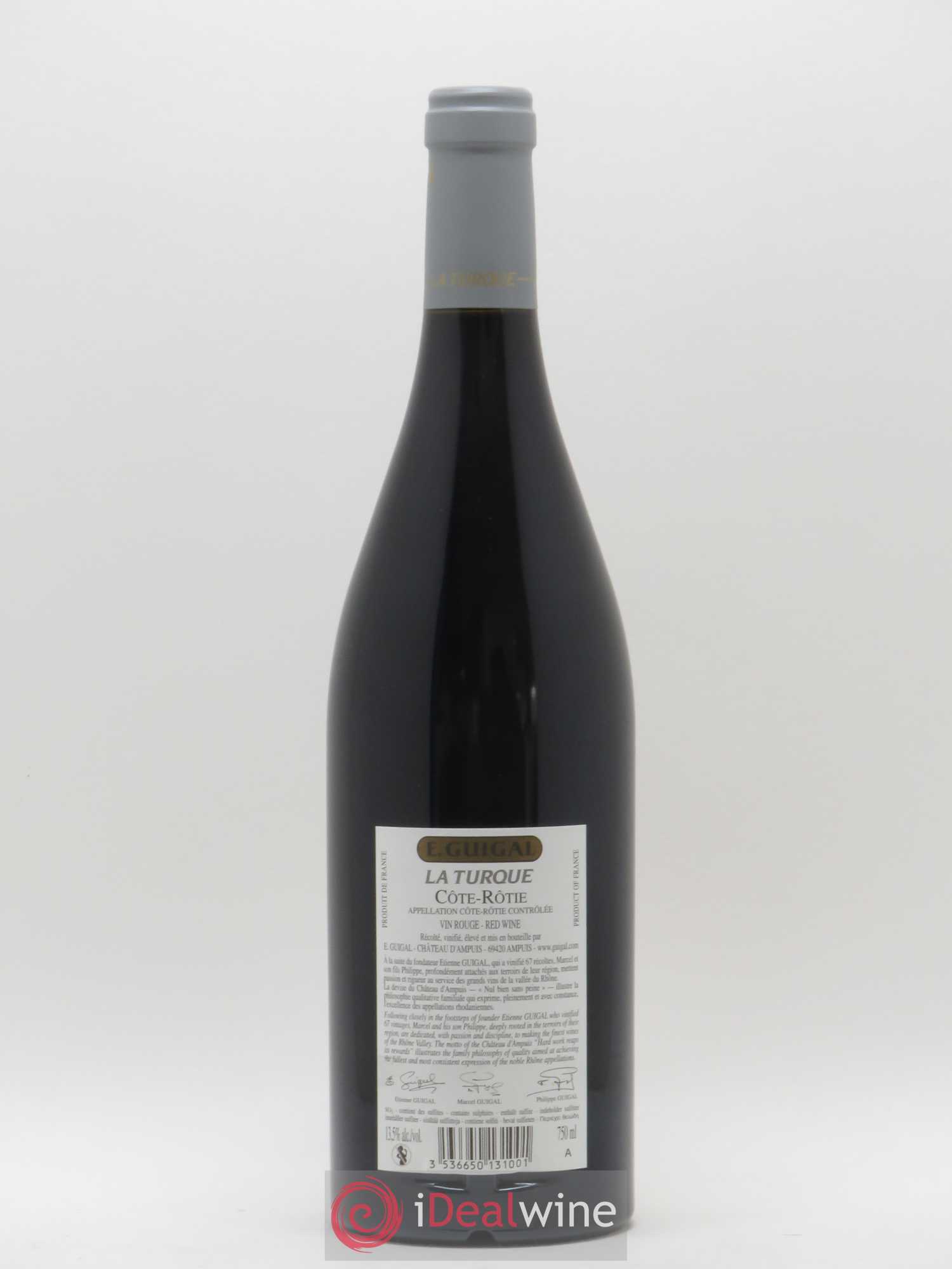 Côte-Rôtie La Turque Guigal 2012 - Lot de 1 bouteille - 1