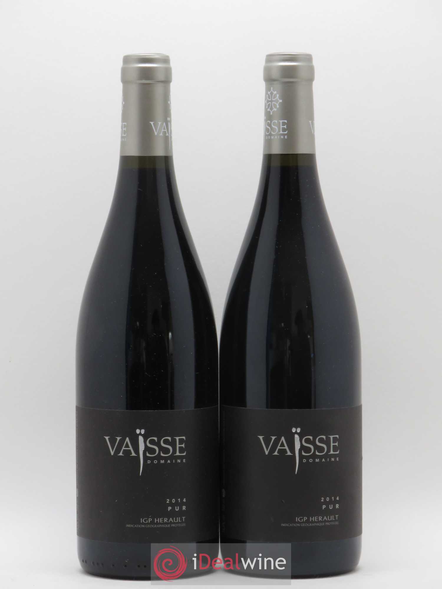 Pays d'Hérault Pur Vaisse (Domaine) 2014 - Lot de 2 bouteilles - 0