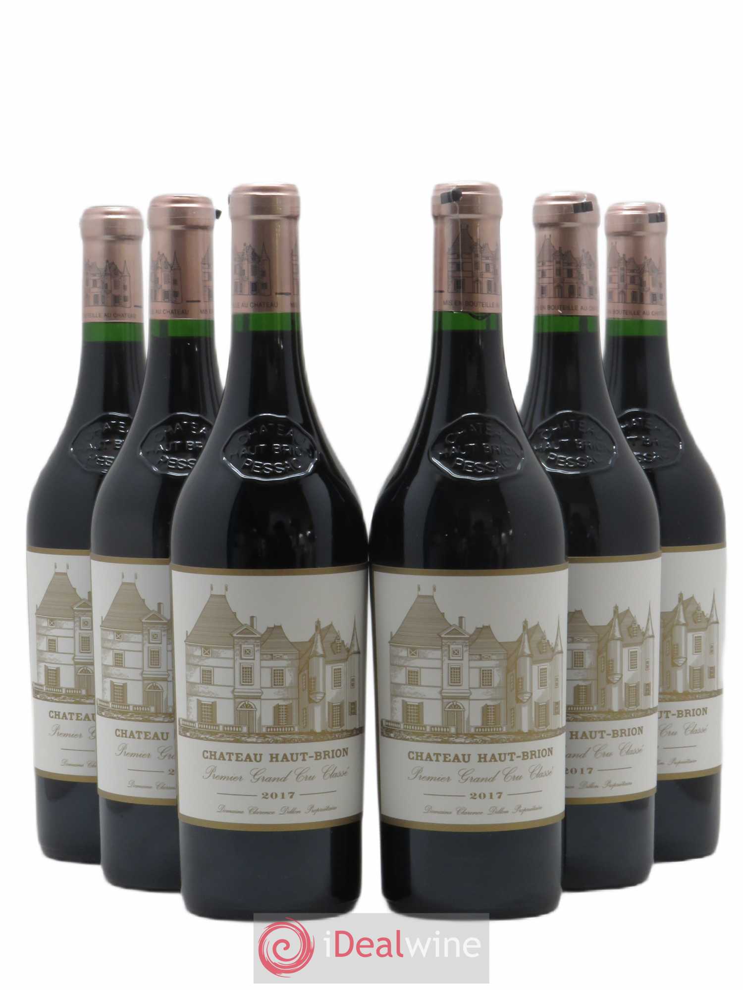 Château Haut Brion 1er Grand Cru Classé 2017 - Lot de 6 bouteilles - 0